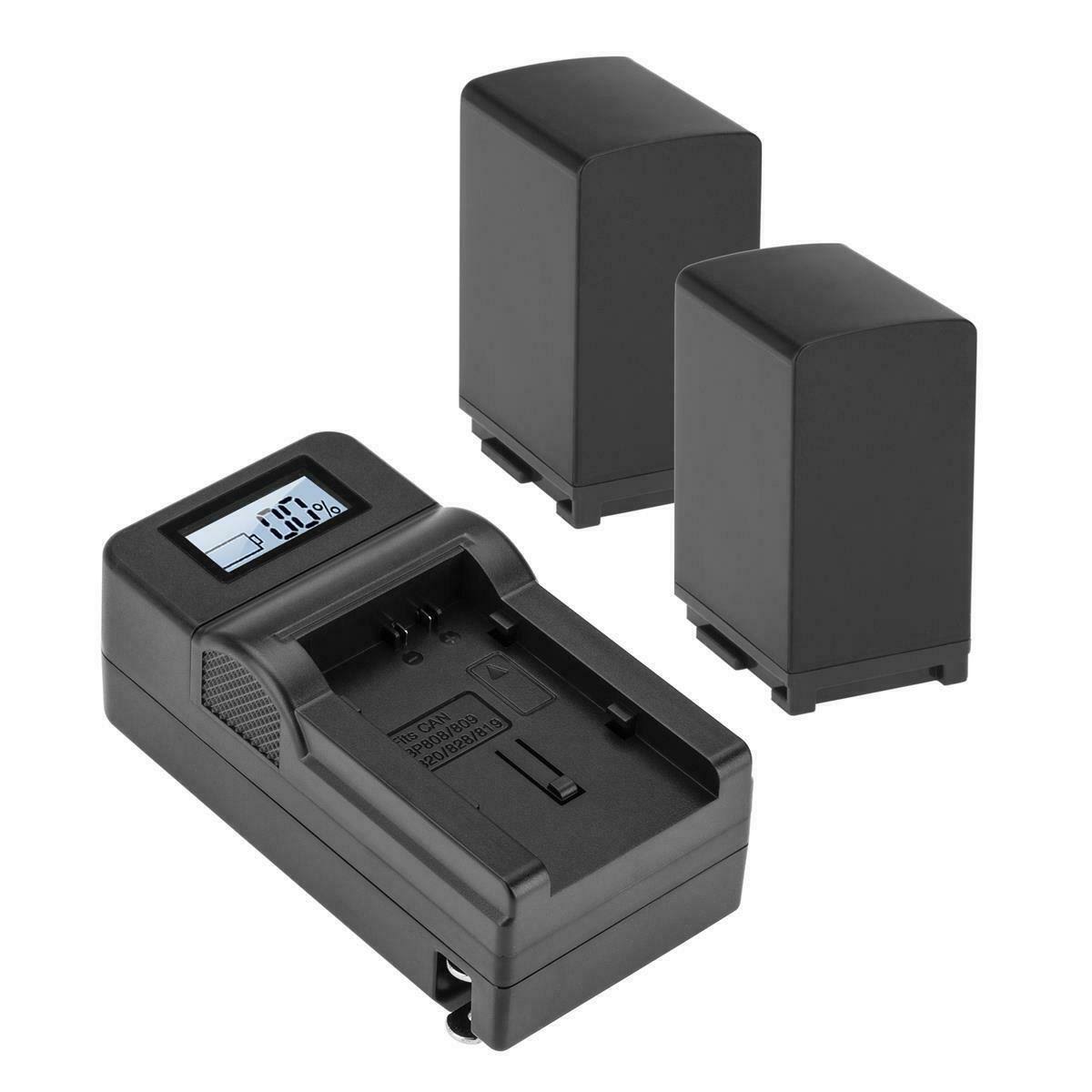 Green Extreme 2 Pack Bp-828 Battery and Compact Smart Charger Kit (7.4v 2670mAh)