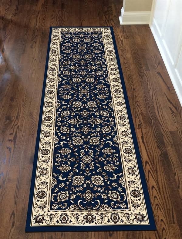 Origins 2&2x22 x 12&0x22 Denim Andalo 1426 Runner Area Rug