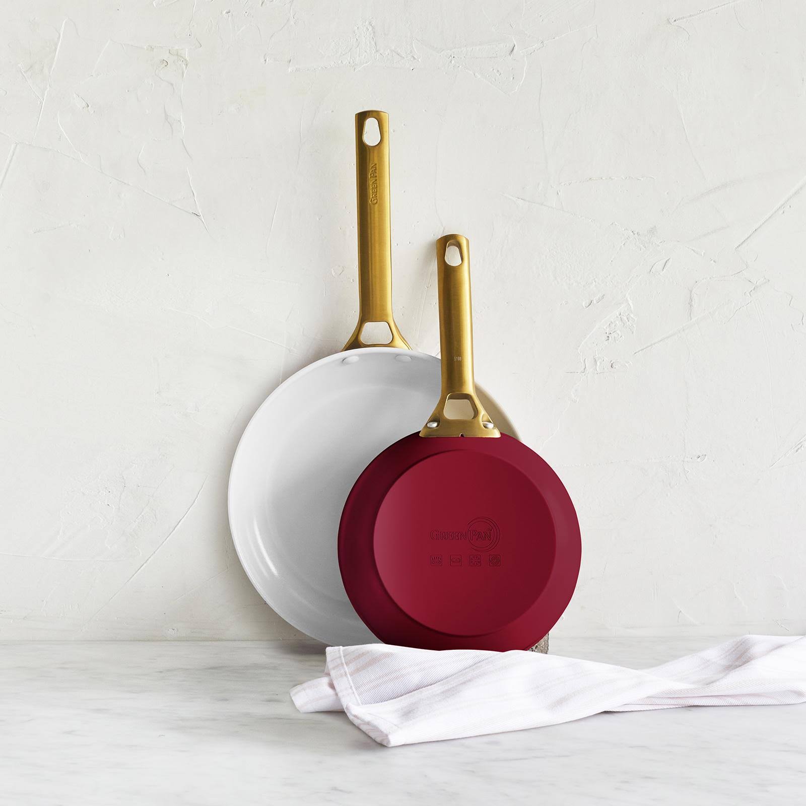 GreenPan Reserve 2-Piece Frypan Set - Truffle