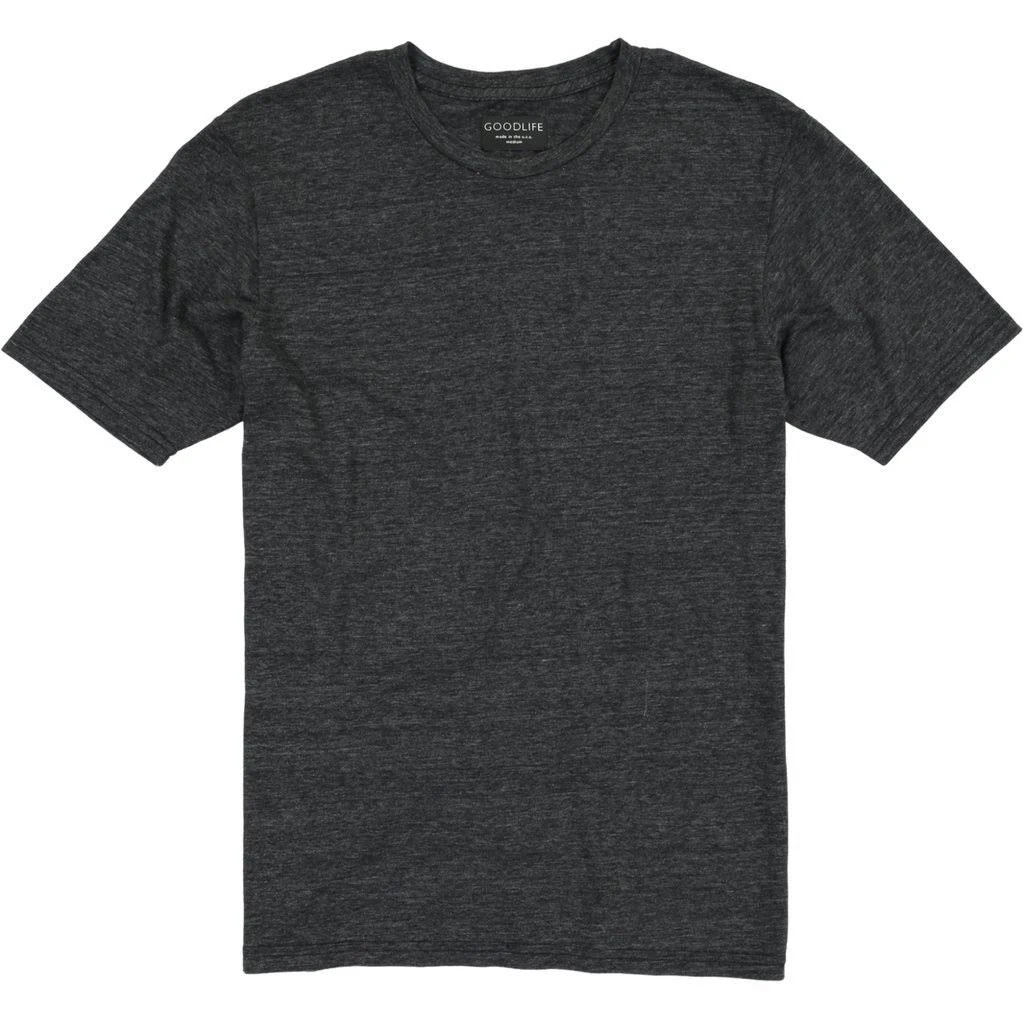 Goodlife Men&s Supima Classic Crewneck T-Shirt | Black
