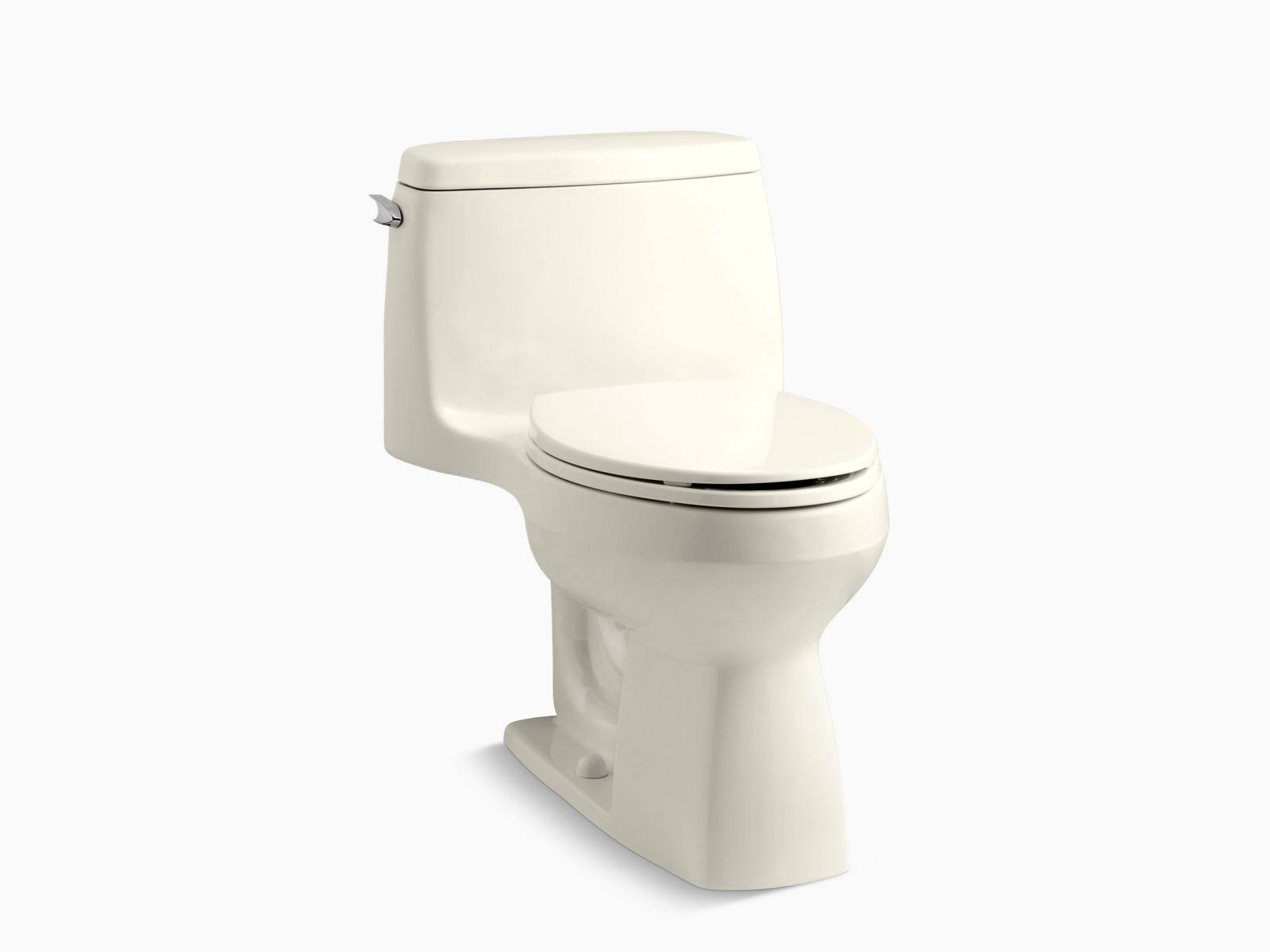 Kohler K-3811 Santa Rosa 1.6 GPF One-Piece Elongated Comfort Height Toilet with Biscuit
