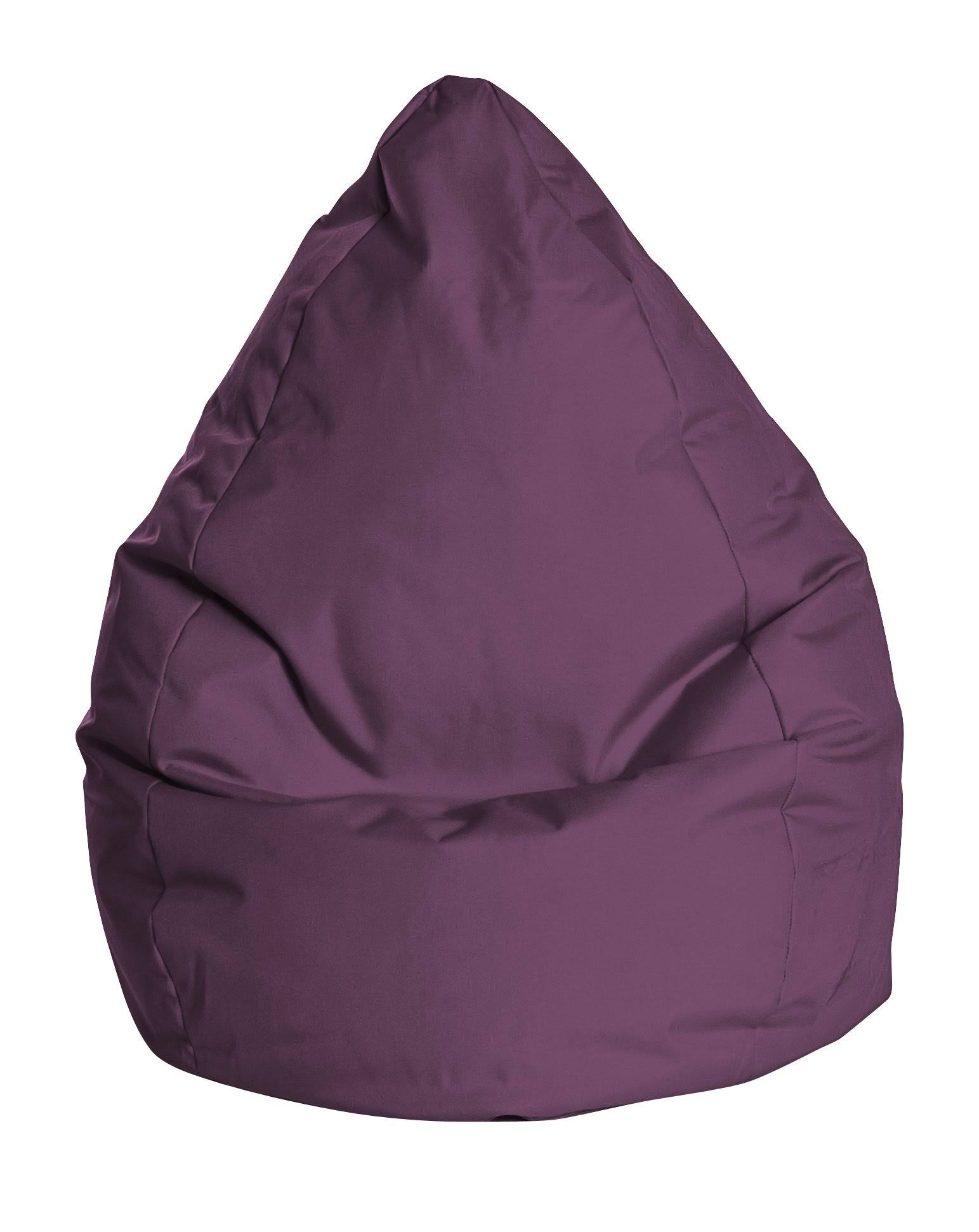 SittingPoint Brava Bean Bag Chair Upholstery Purple