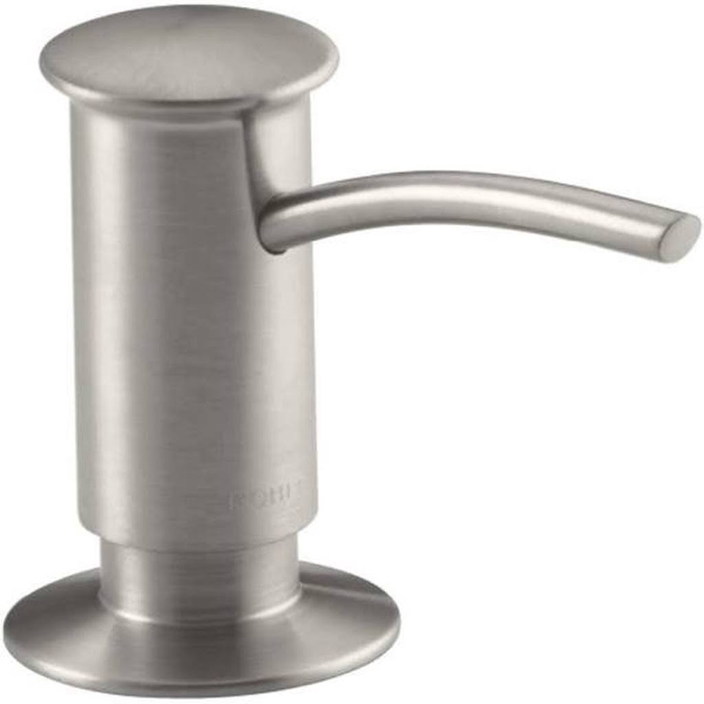 Kohler Contemporary Design Soap/Lotion Dispenser, Vibrant Stainless (K-1895-C-VS)