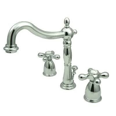 Heritage Widespread Bathroom Faucet with Drain Assembly KB197