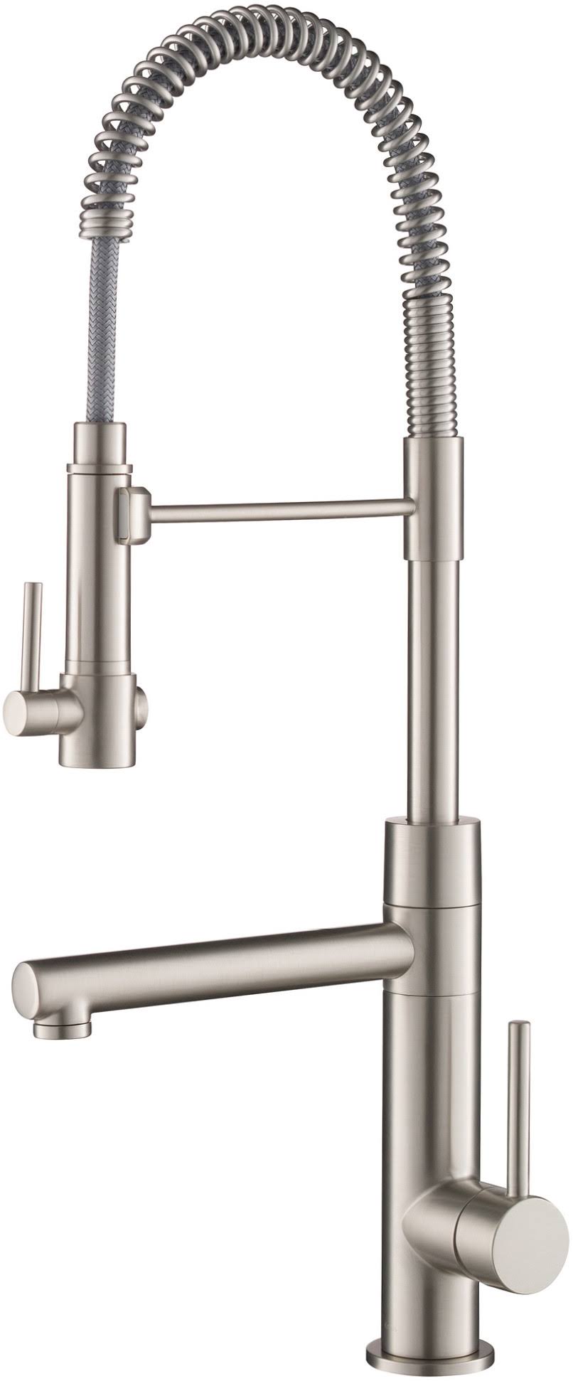 Kraus KPF-1603SFS Artec Pro Spot Free Stainless Steel 2-Function Commercial Style Pre-Rinse Kitchen Faucet with Pull-Down Spring