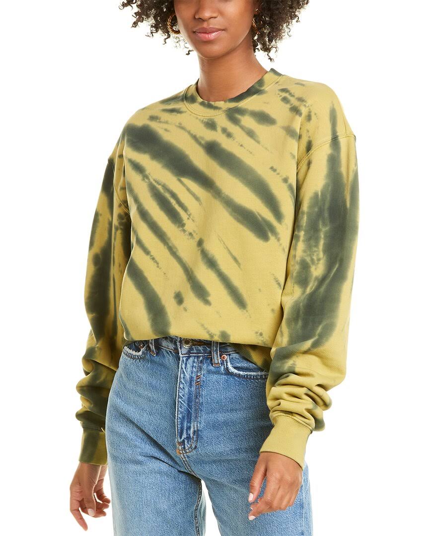 Good American Summer Boyfriend Sweatshirt, 0 / Green