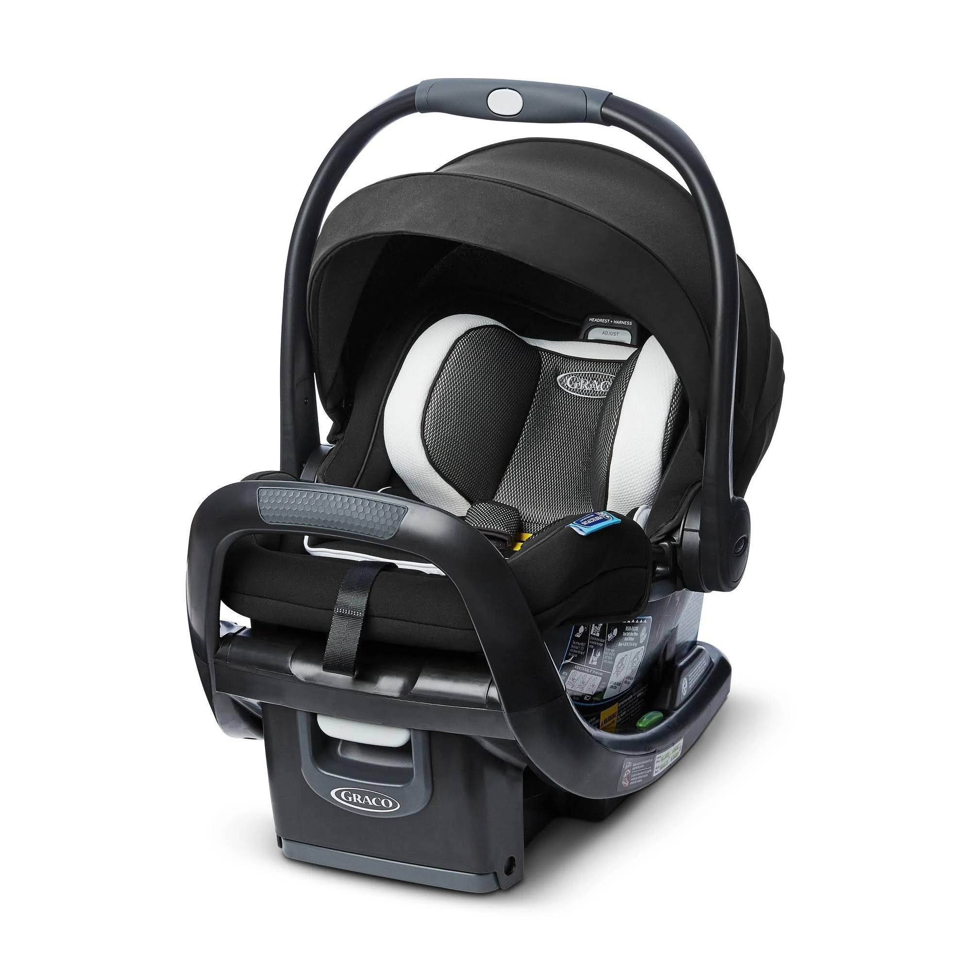 Graco SnugRide Snugfit 35 DLX Infant Car Seat Featuring Safety Surround - Jacks