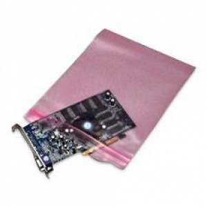 Anti-Static Seal Top Bag 10x22 x 6x22 4 Mil Pink 1,000 Pack
