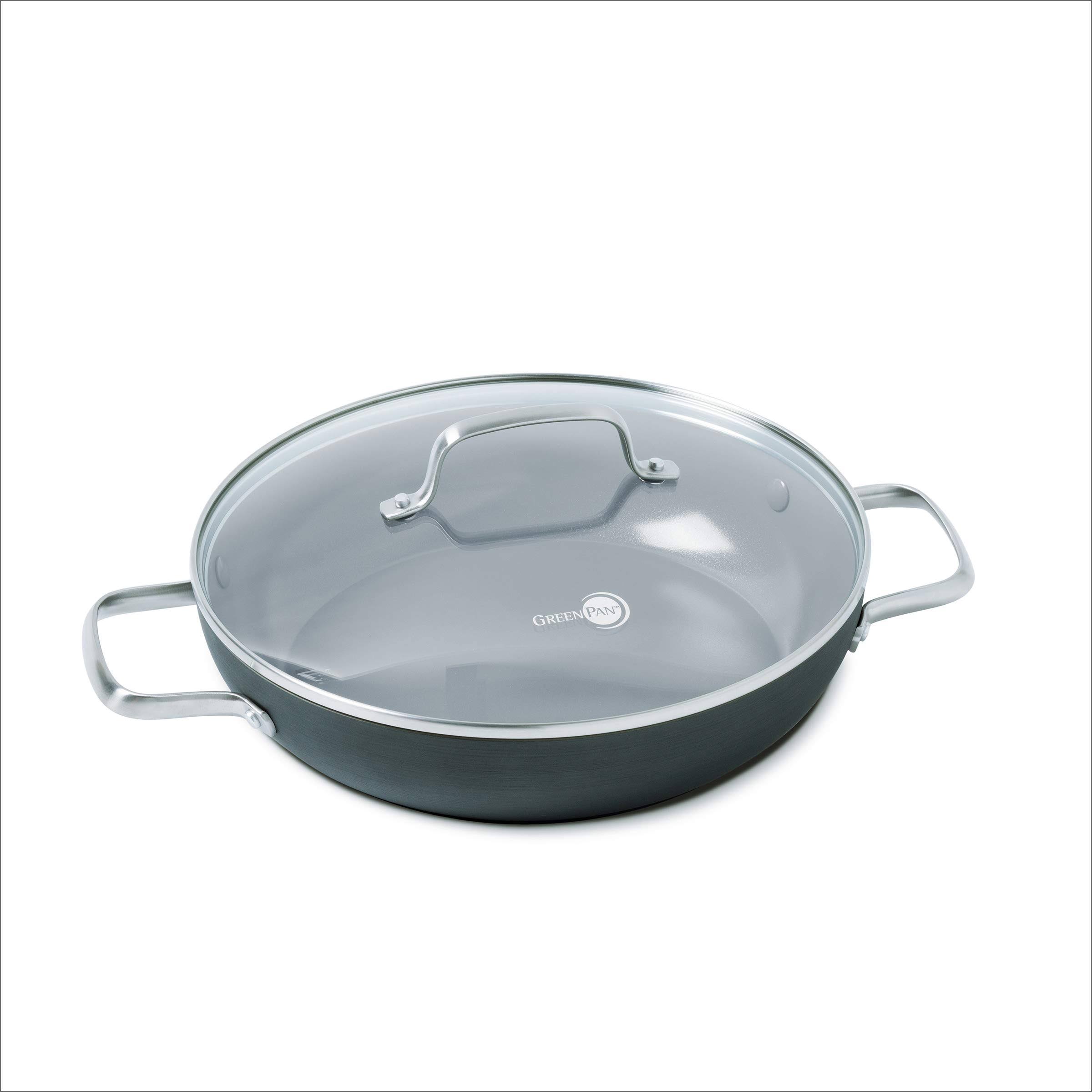 GreenPan Chatham 11x22 Ceramic Non-Stick Covered Everyday Pan