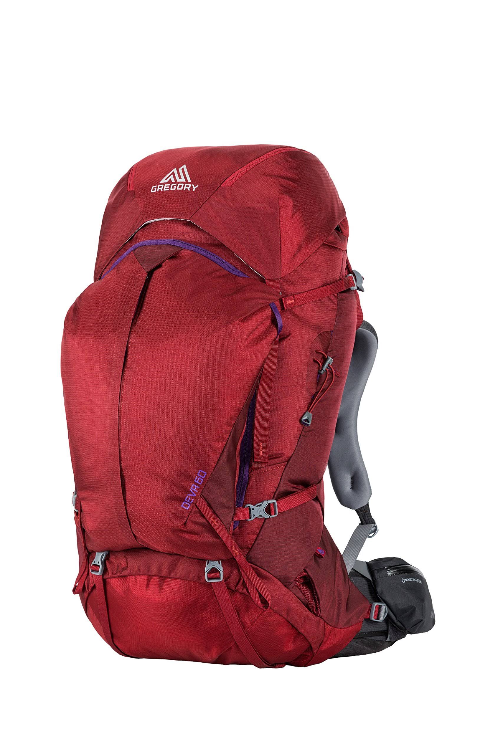 Gregory Deva 60 Small Backpack - Ruby Red