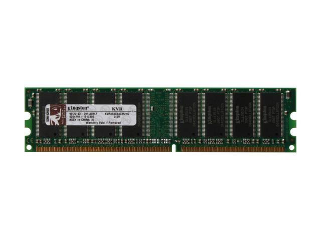 Kingston KVR333X64C25/1G 1GB PC2700 333Mhz DDR CL25 DIMM