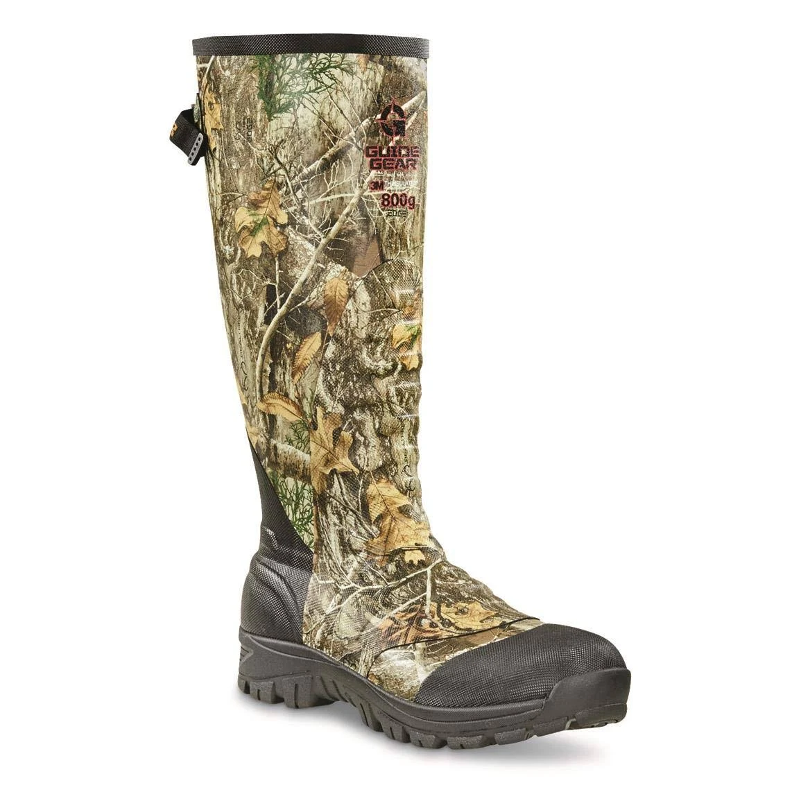 Guide Gear Men&s Ankle Fit Insulated Rubber Boots, 800-Gram