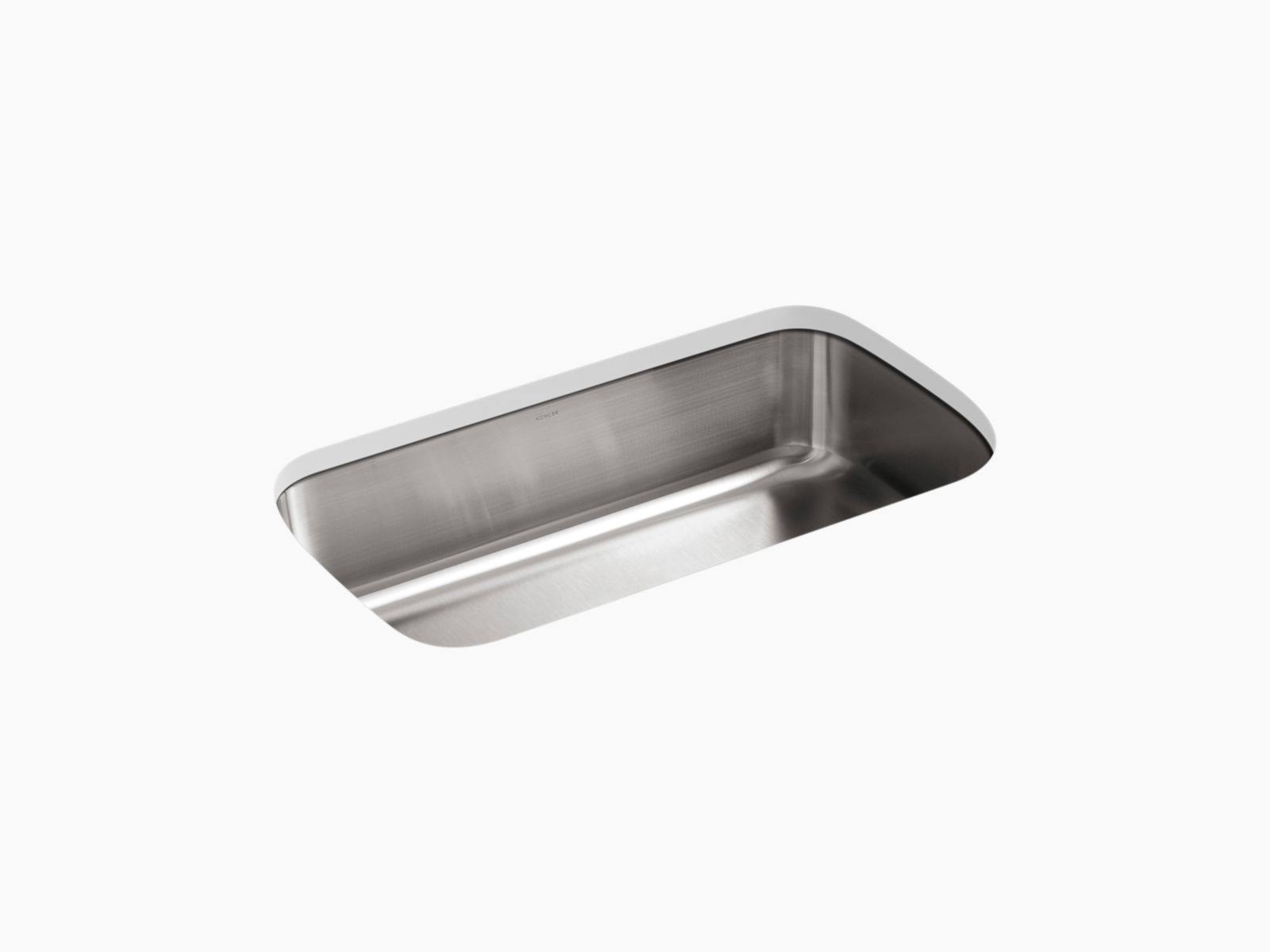 Kohler K-3183-NA Undertone Kitchen Sink Stainless Steel