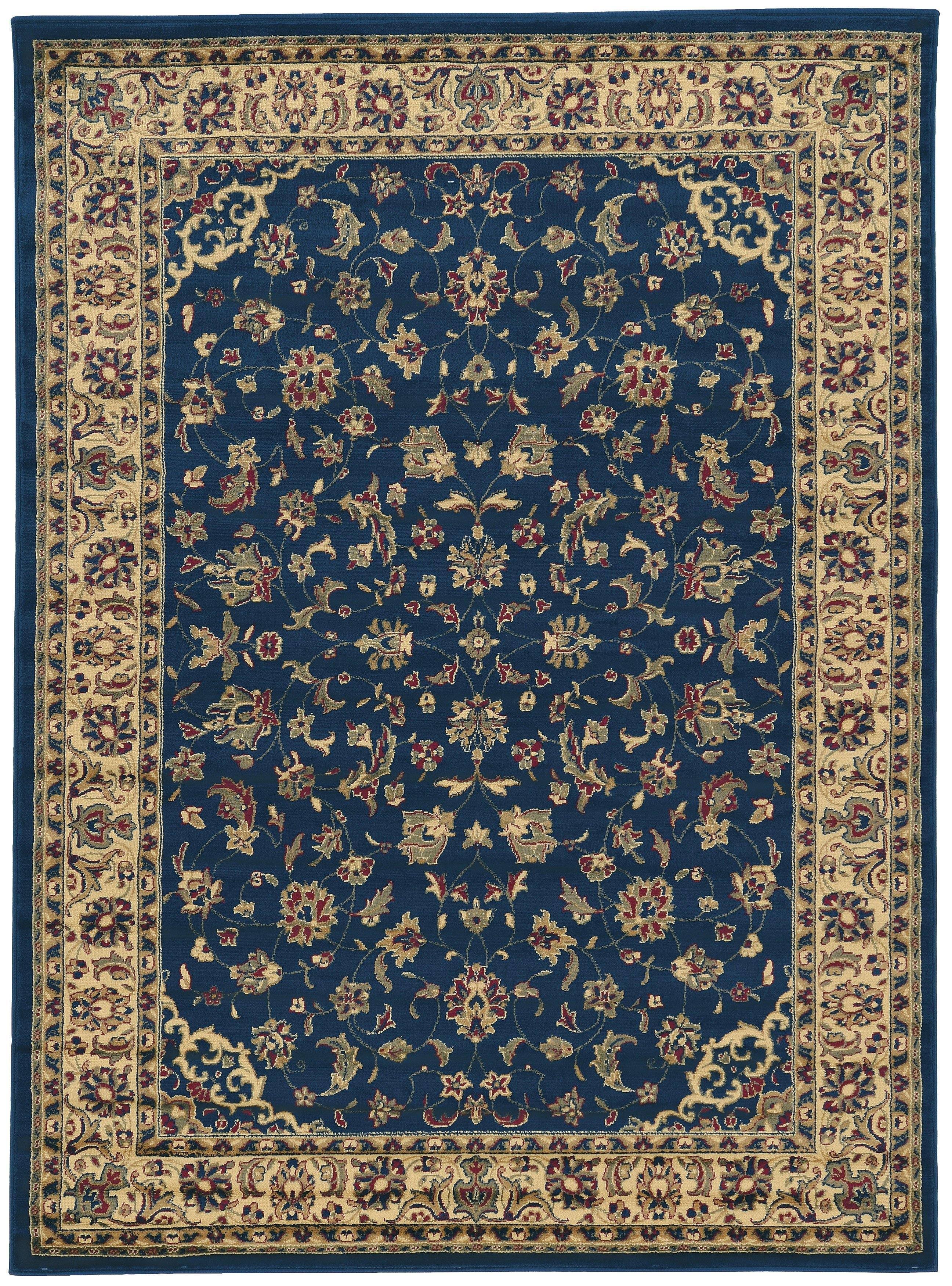 Radici Castello 953 7&9x22 x 11&0x22 Navy Area Rug