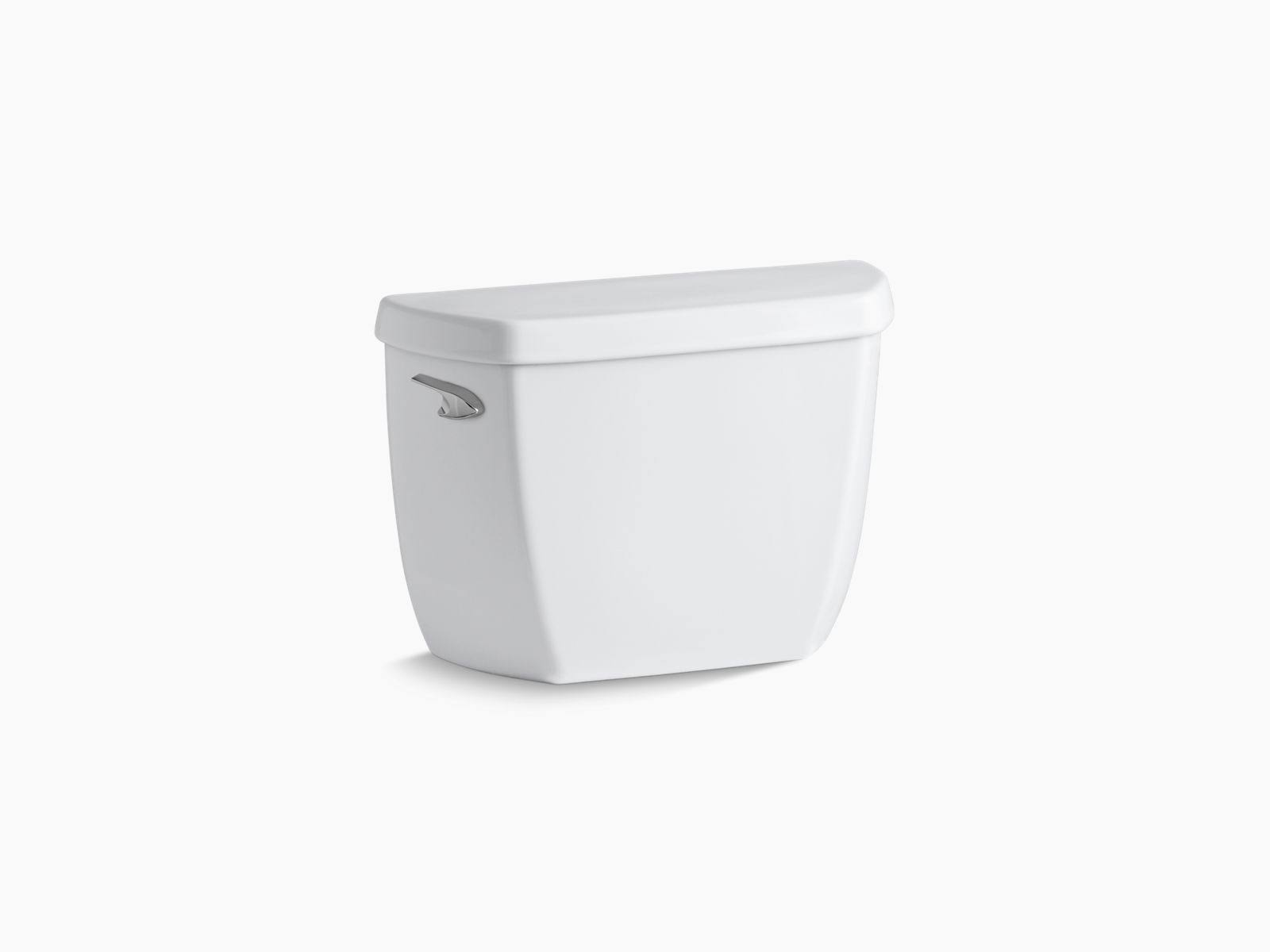 KOHLER K-4436-0 Wellworth Classic 1.28 gpf Toilet Tank with Class Five Flushing Technology, White