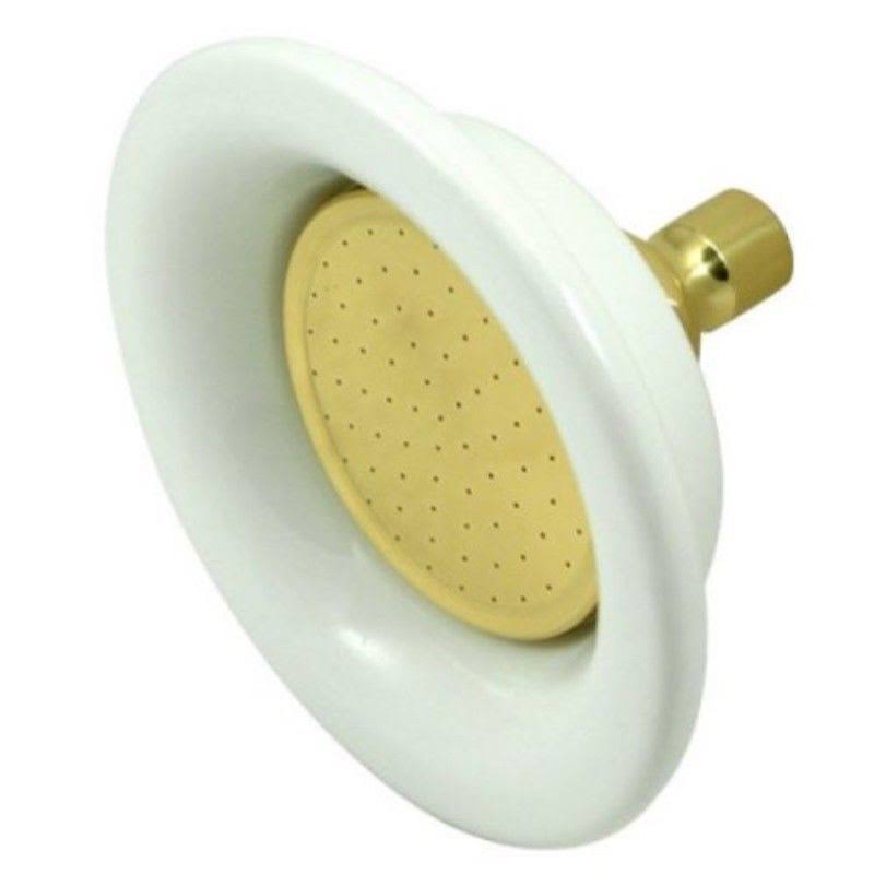 Kingston Brass P60PB Designer Trimscape Victorian Sunflower Showerhead Polished Brass