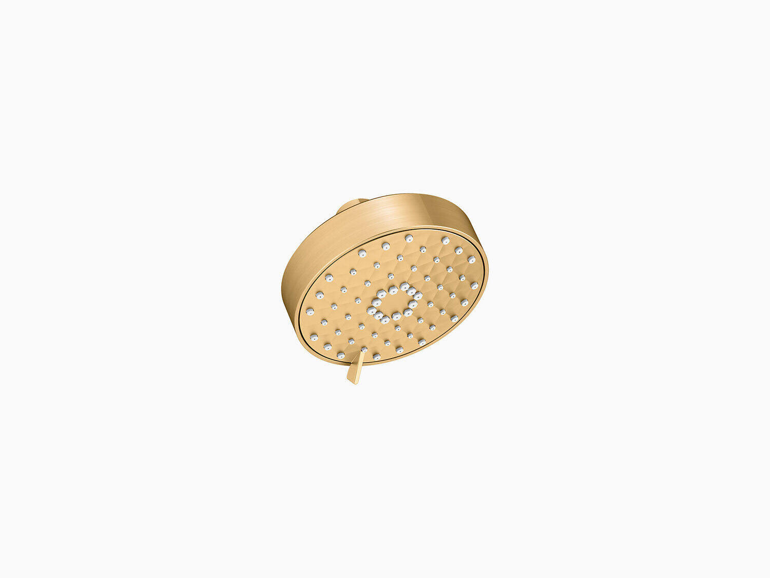 Kohler Vibrant Brushed Moderne Brass 2.0 GPM Multifunction Showerhead
