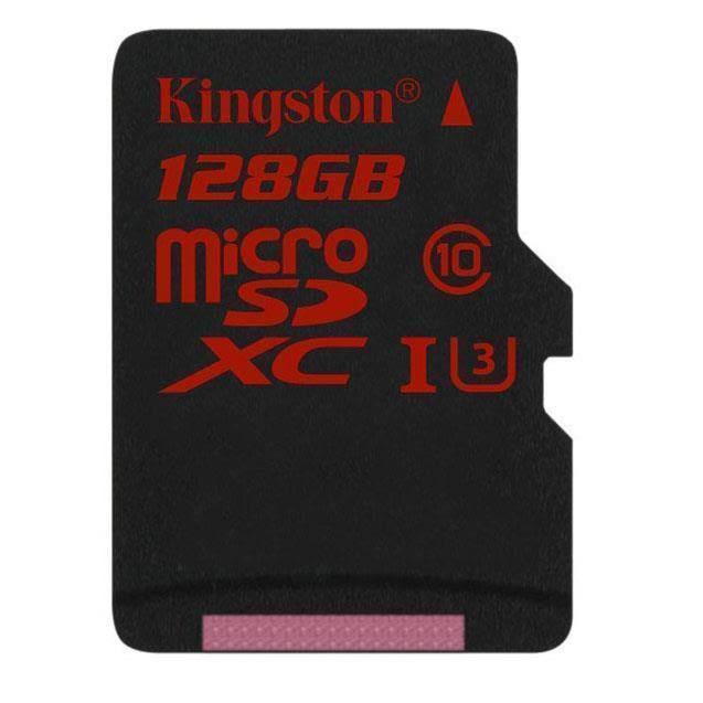 Kingston Technology SDCA3/128GBSP 128GB microSDXC UHS-I Speed Class 3