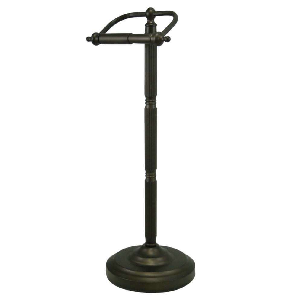 Kingston Brass Georgian Oil Rubbed Bronze Pedestal Toilet Paper Holder