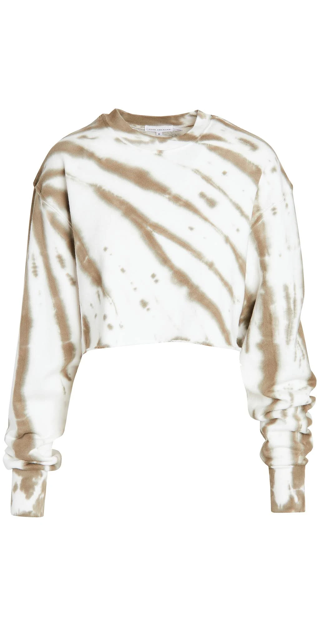 Good American Essentials Cropped and Cool Sweatshirt