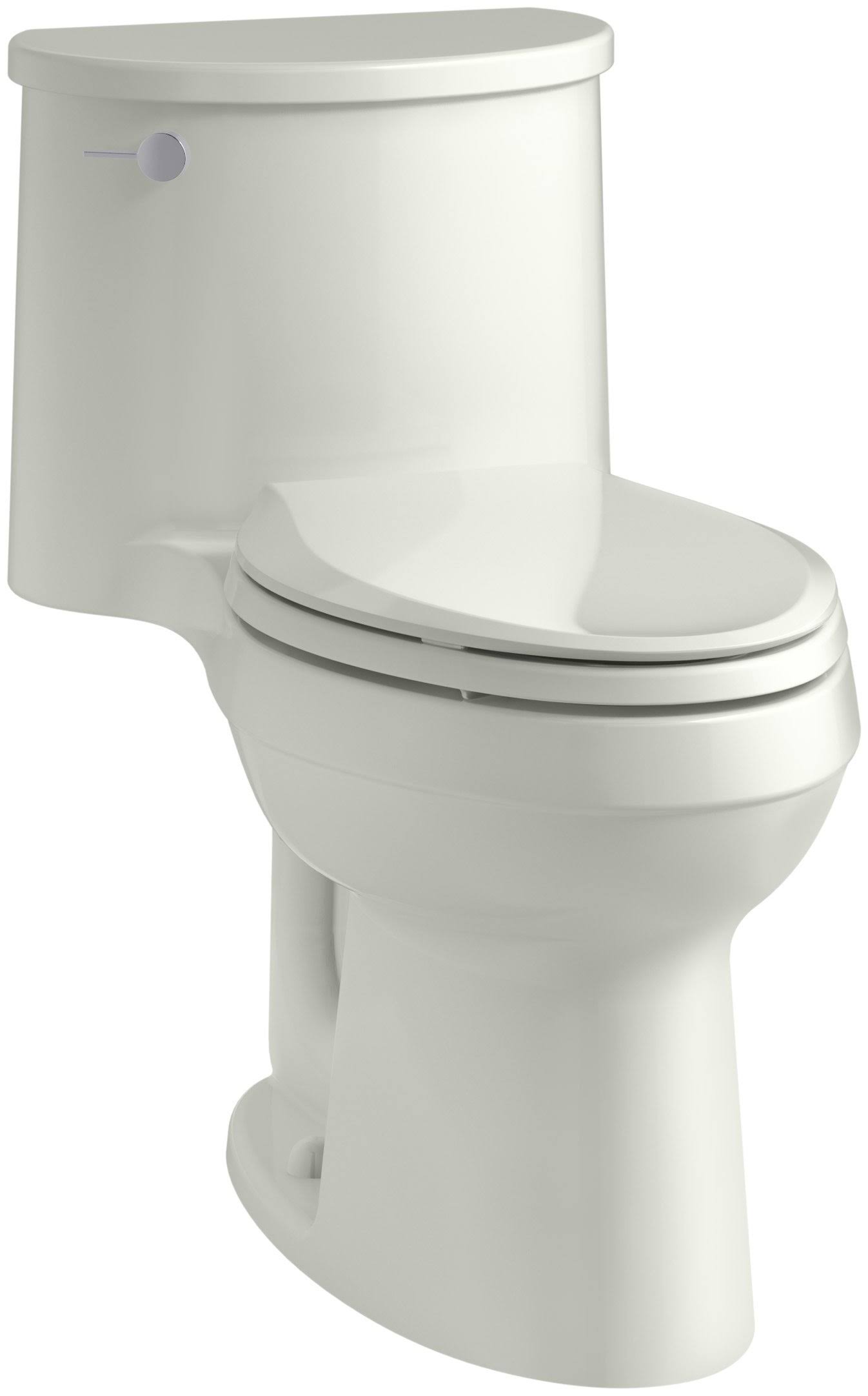 Kohler K-3946-NY Adair Comfort Height One-Piece Elongated 1.28 GPF Toilet with AquaPiston Flushing Technology Dune