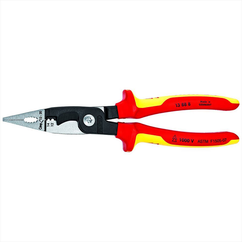 Knipex Tools 13 88 8 SBA Electrical Installation Pliers