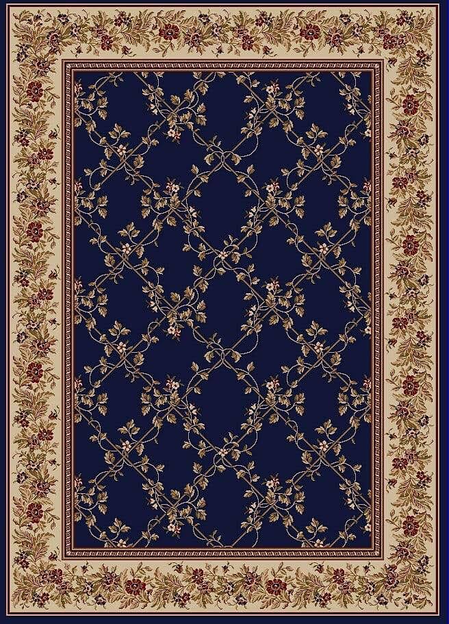 Radici Como 1590 7&9x22 x 11&0x22 Navy Area Rug