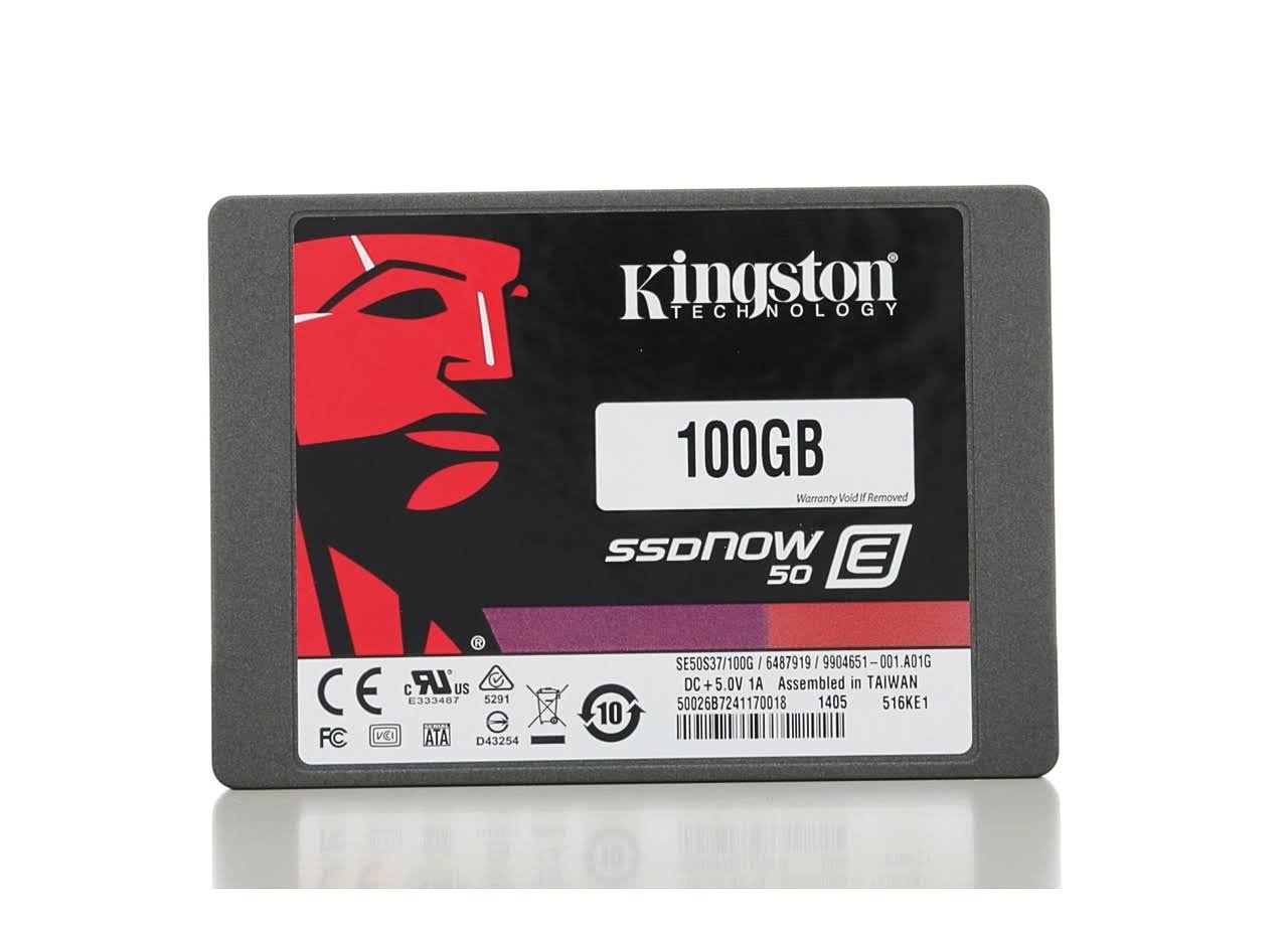 Kingston SSDNow E50 (100GB) SATA 3 2.5 inch Solid State Drive