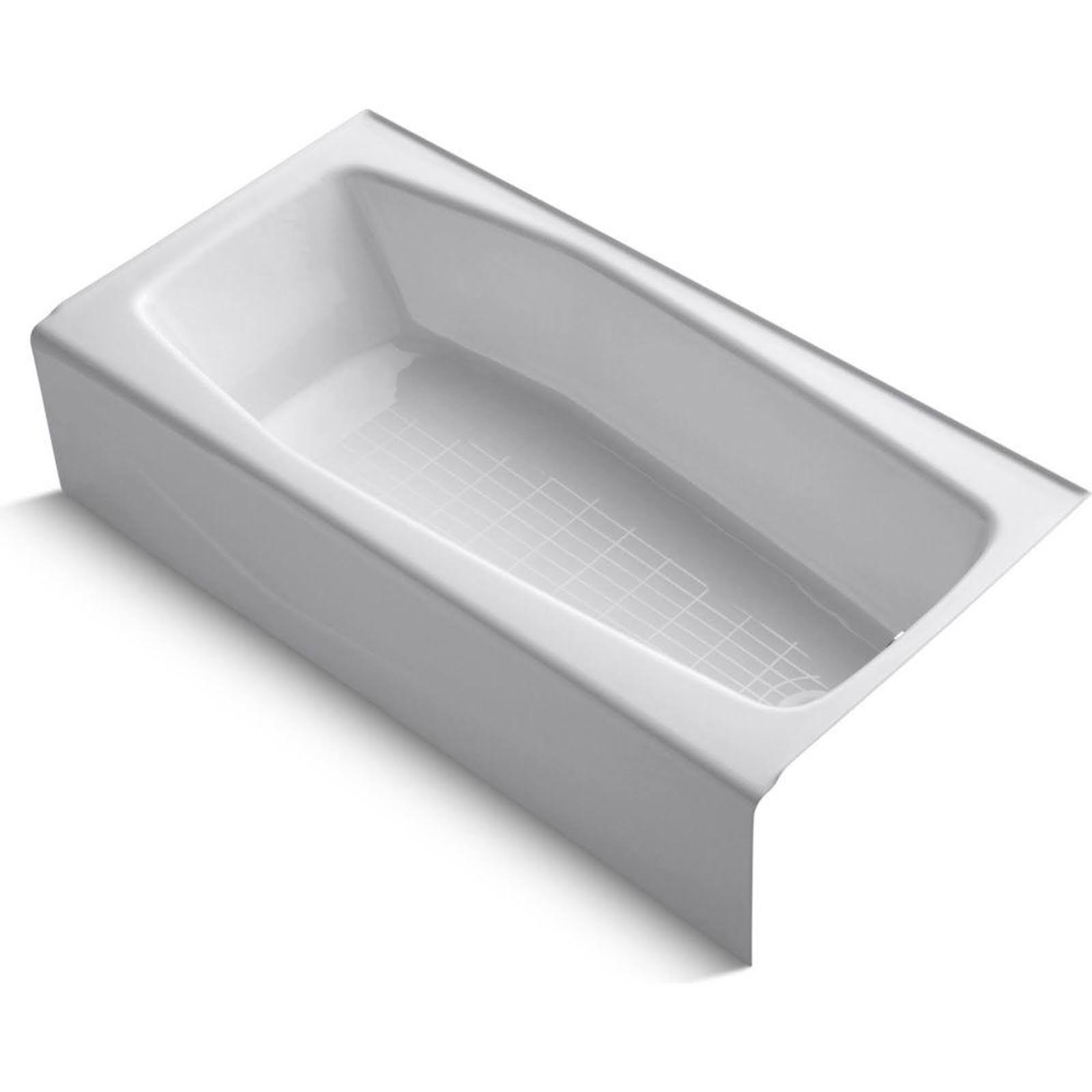 Kohler 716-0 K- Villager Bath with Right-Hand Drain, White