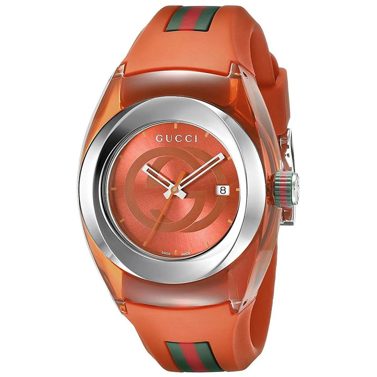 Gucci Sync Rubber Ladies Watch YA137311