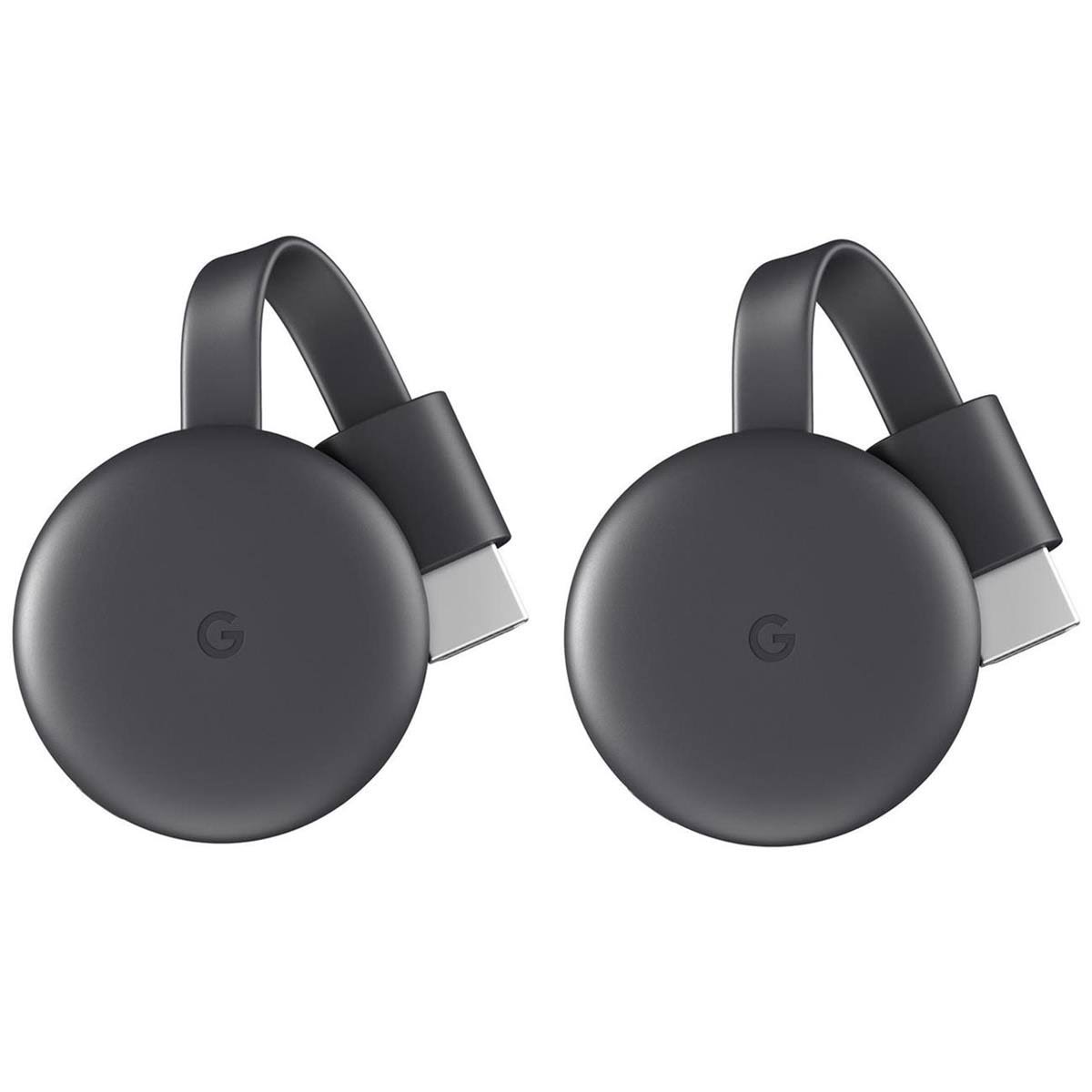 Google Nest 2 Pack Chromecast Gen3
