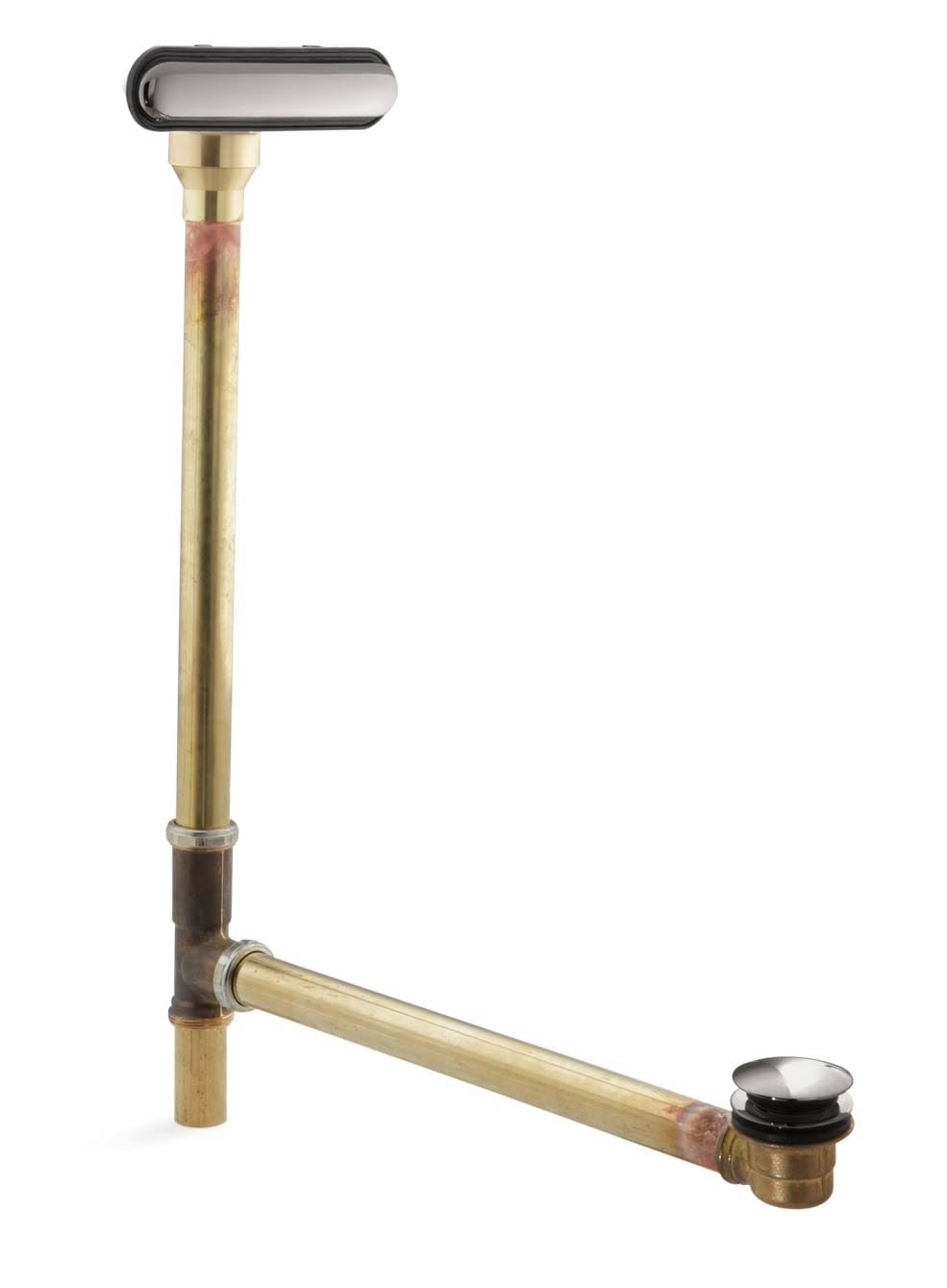 Kohler K-7271-TT Clearflo Slotted Overflow Brass Bath Drain - Vibrant Titanium