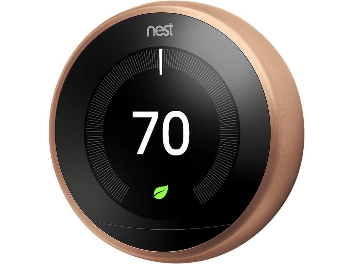 Nest Learning Thermostat - 3rd Generation, Copper - T3021US