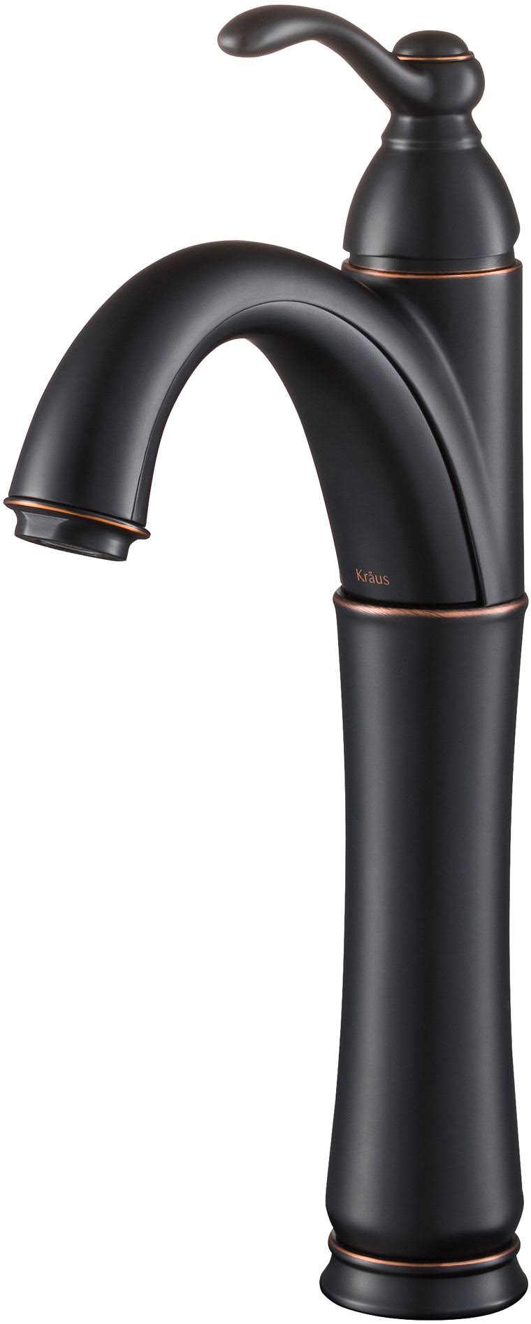 Kraus Riviera FVS-1005ORB Vessel Bathroom Faucet - Oil Rubbed Bronze