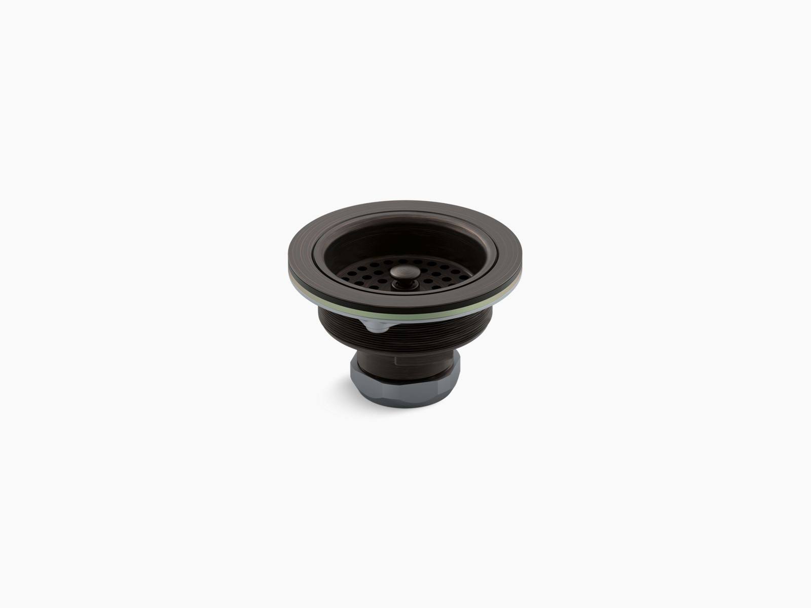 Kohler K-8799-2BZ Duostrainer Sink Strainer, Oil Rubbed Bronze
