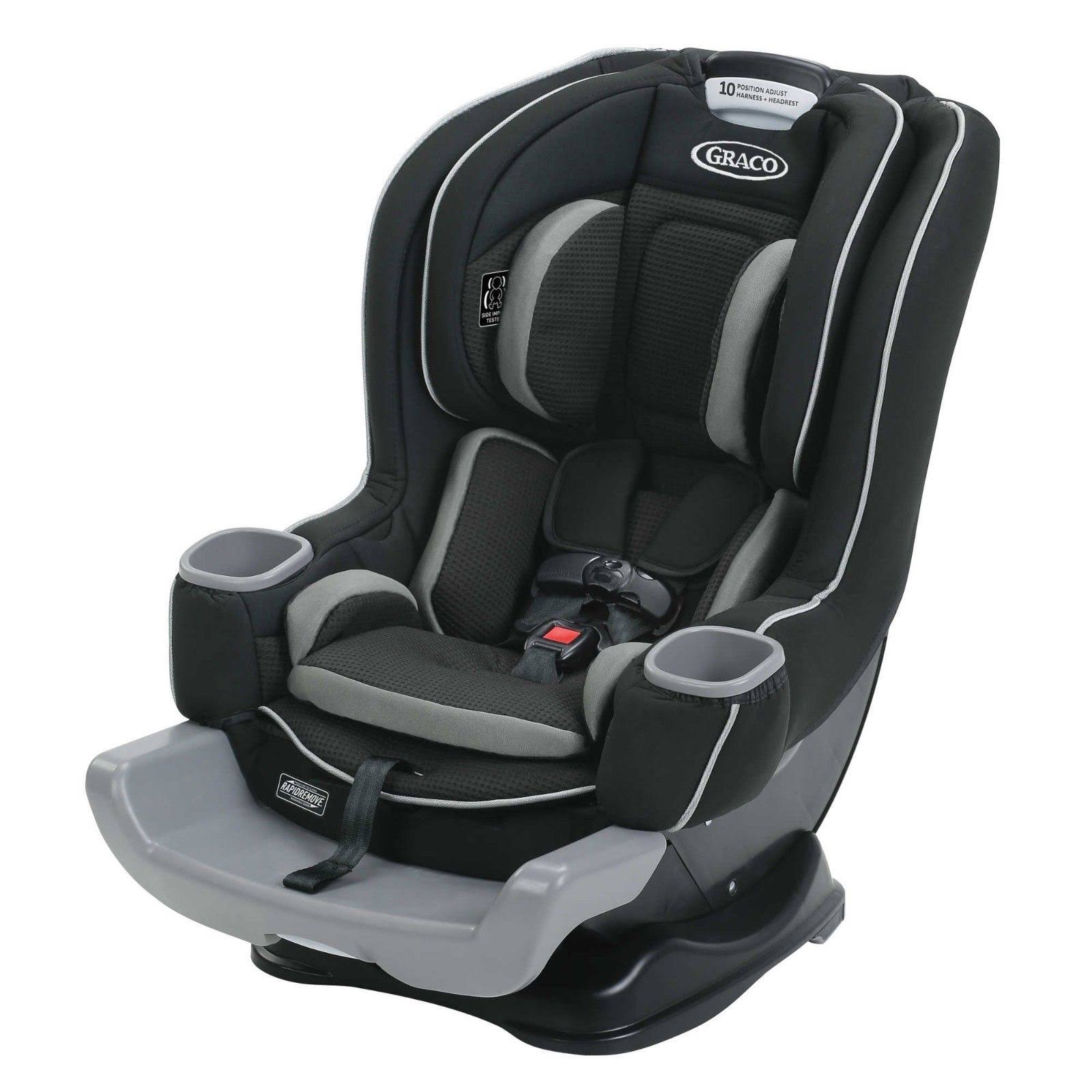 Graco Extend2Fit Convertible Car Seat with Rapidremove Cover - Clive Multi