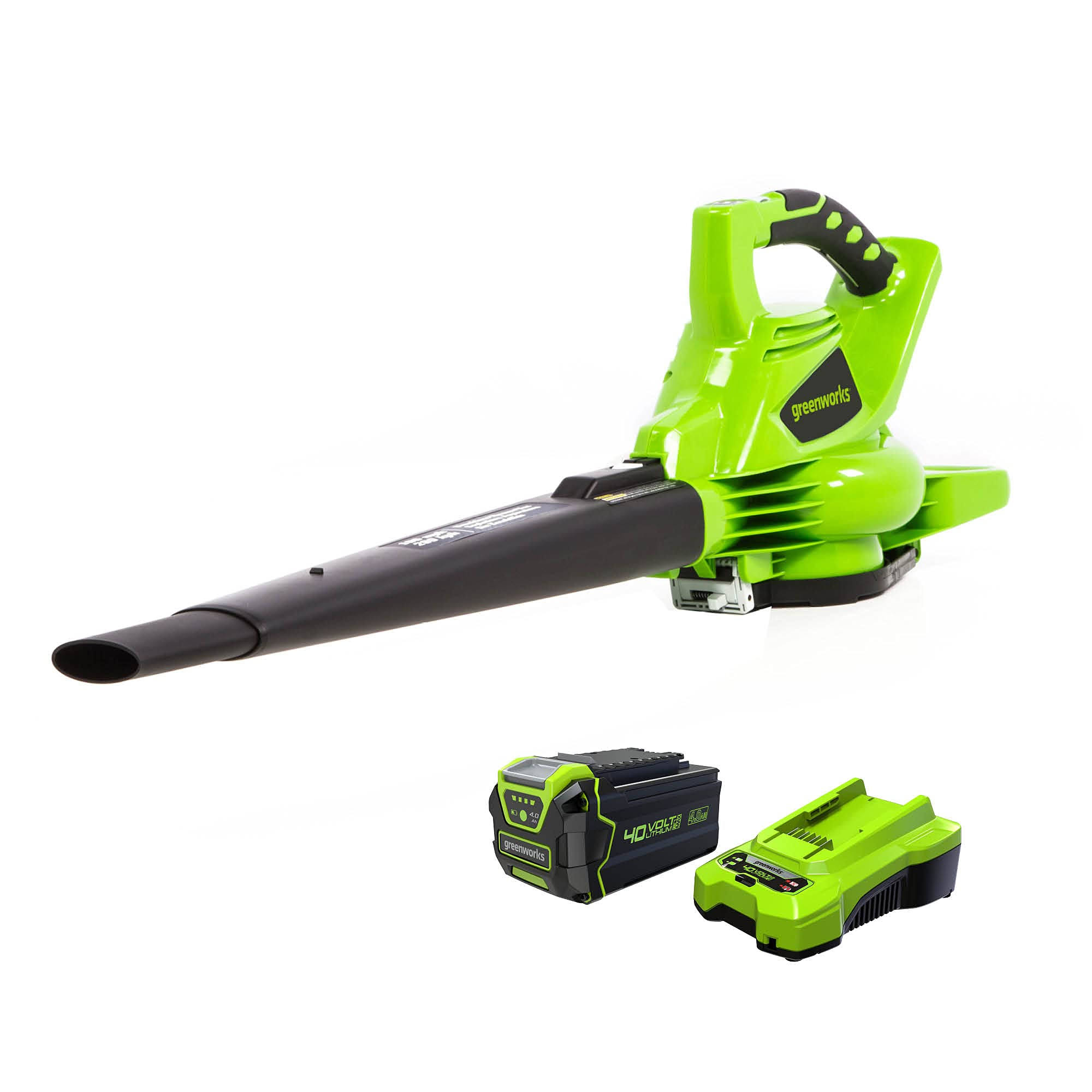 Greenworks G-Max 40V Cordless Blower/Vacuum - 24322