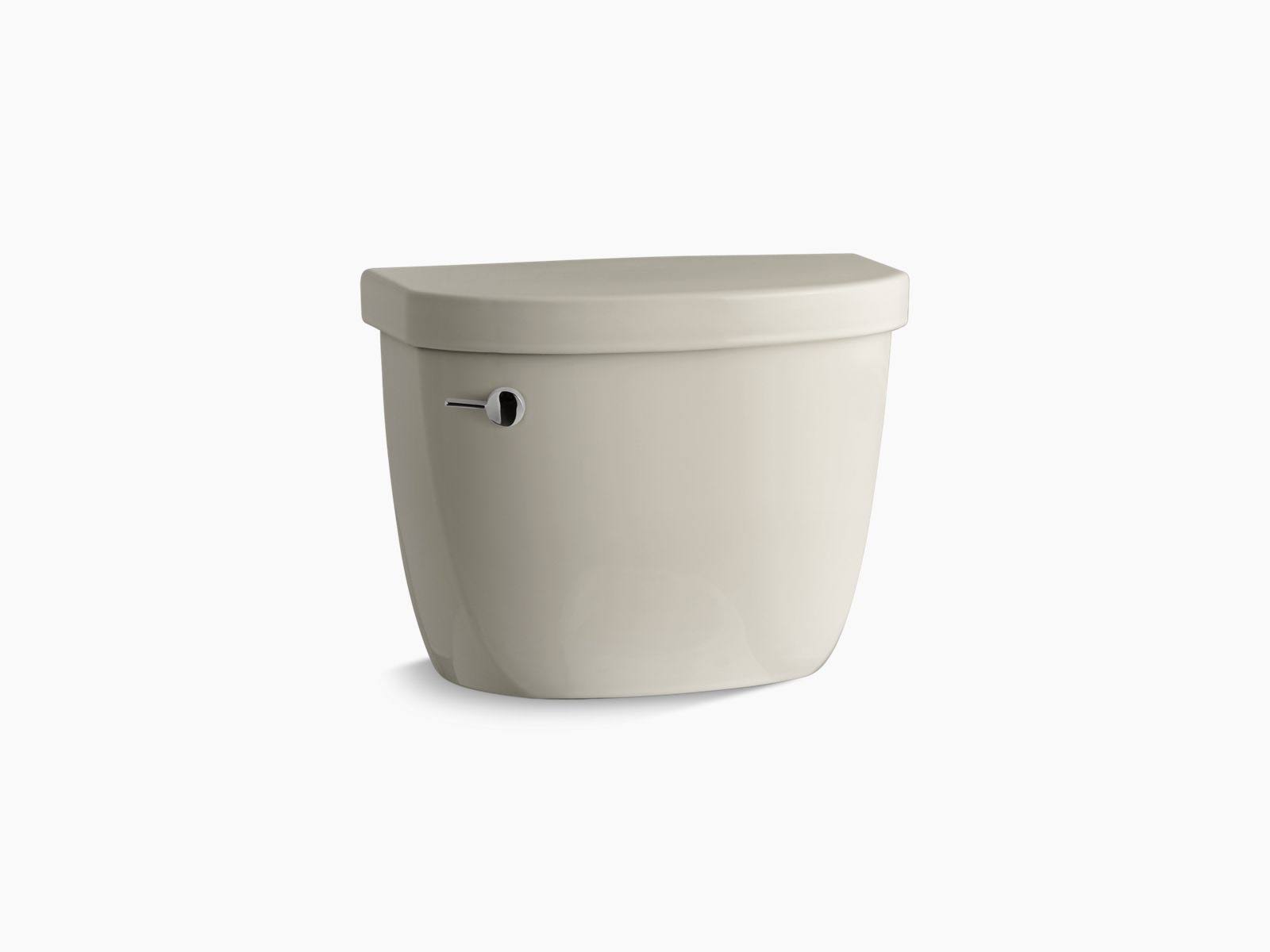 Kohler K-4166-G9 Cimarron Toilet Tank, 1.28 GPF - Sandbar