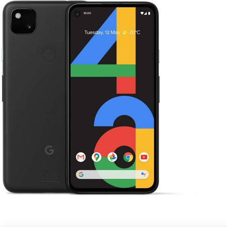 Google Pixel 4A | Grade B- | Unlocked | Just Black | 128 GB | 5.8 in Screen, Size: in x in x in