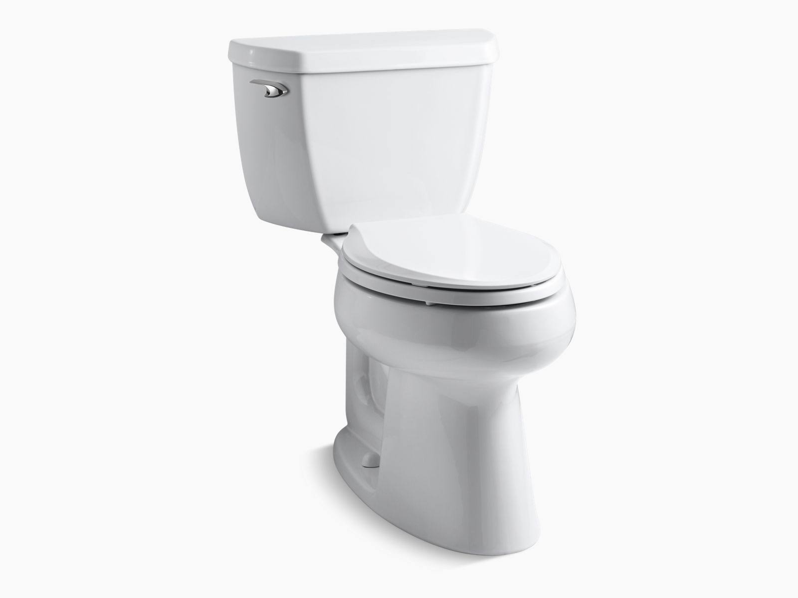 Highline Classic Comfort Height Two-Piece Elongated 1.28 GPF Toilet - Finish: White K-3658-0