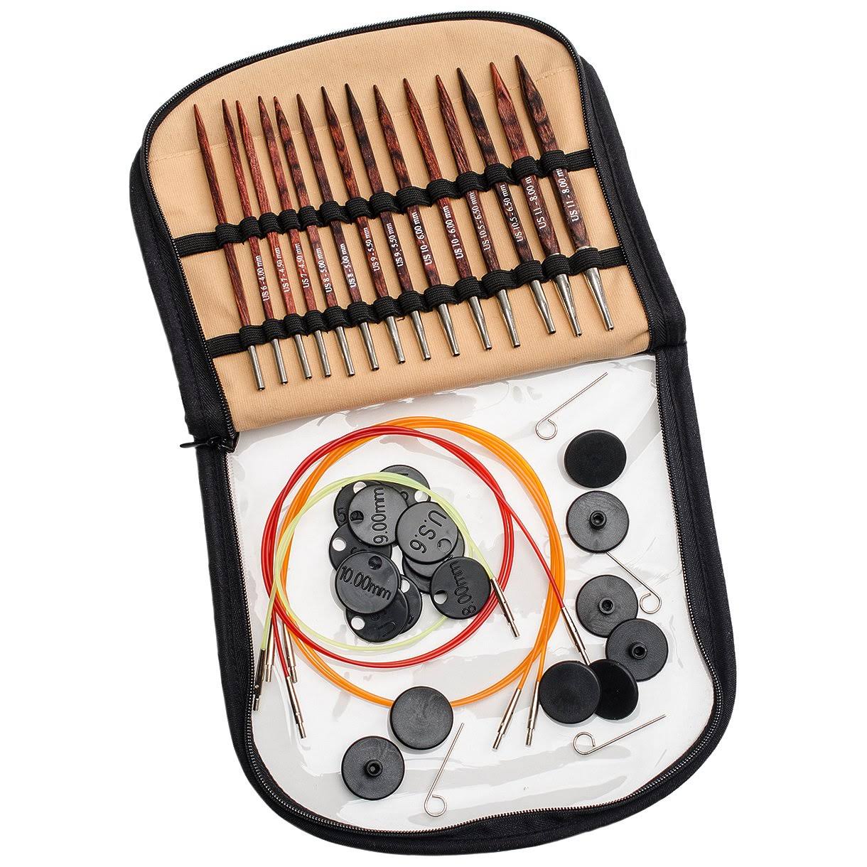 Knitter&s Pride Cubics Deluxe Interchangeable Needles Set