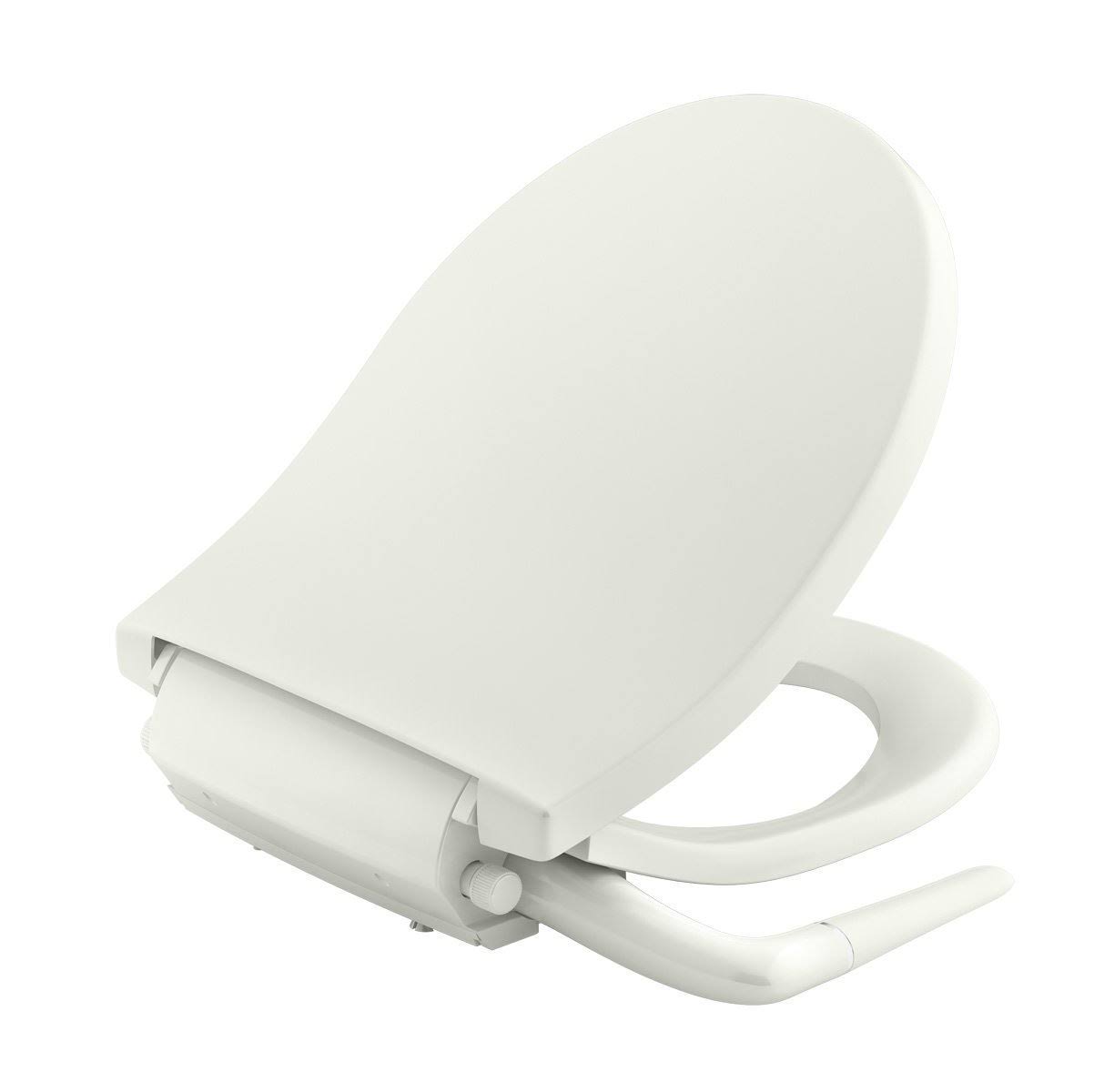 Kohler 76923-96 Puretide Manual Bidet Toilet Seat, Round - Biscuit