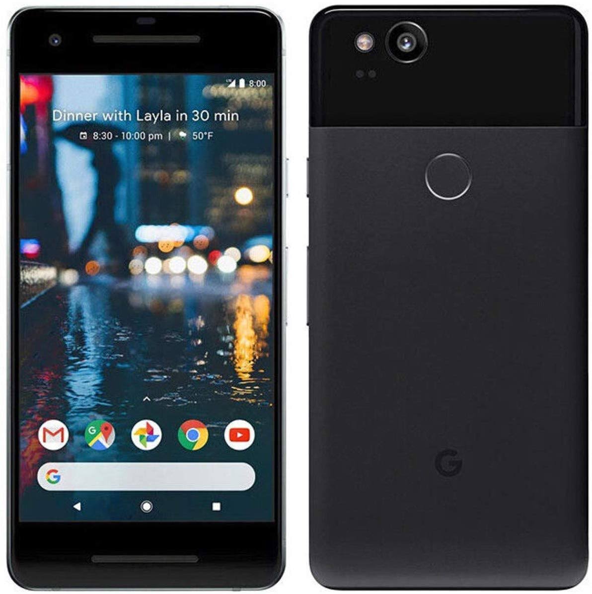 Google Pixel 2 - 64GB - Verizon - Black - CDMA/GSM