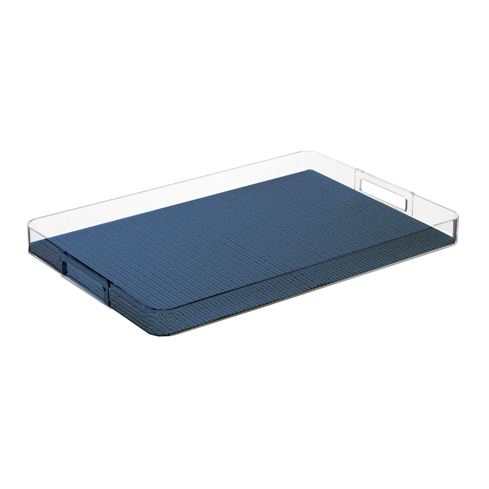 Kraftware Fishnet Tray Navy