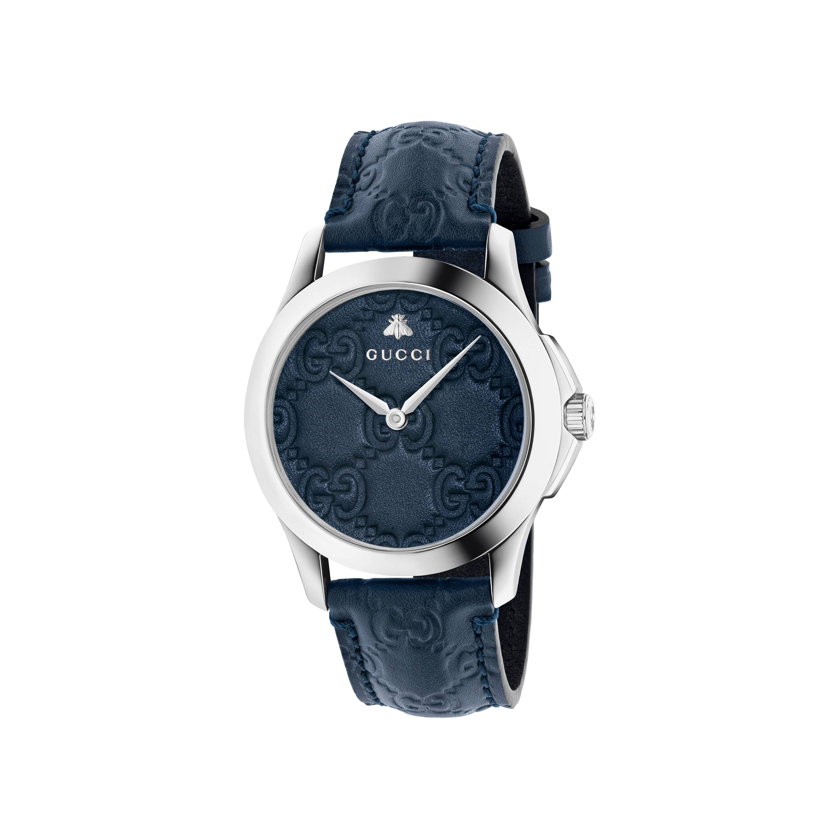 Gucci G-Timeless Blue Dial Watch YA1264032