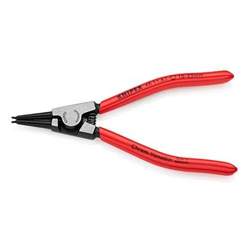 Straight Nail Tip Diameter 1.3mm Red) Snap Ring Pliers for Knipex Axis 10-25mm 4611A1