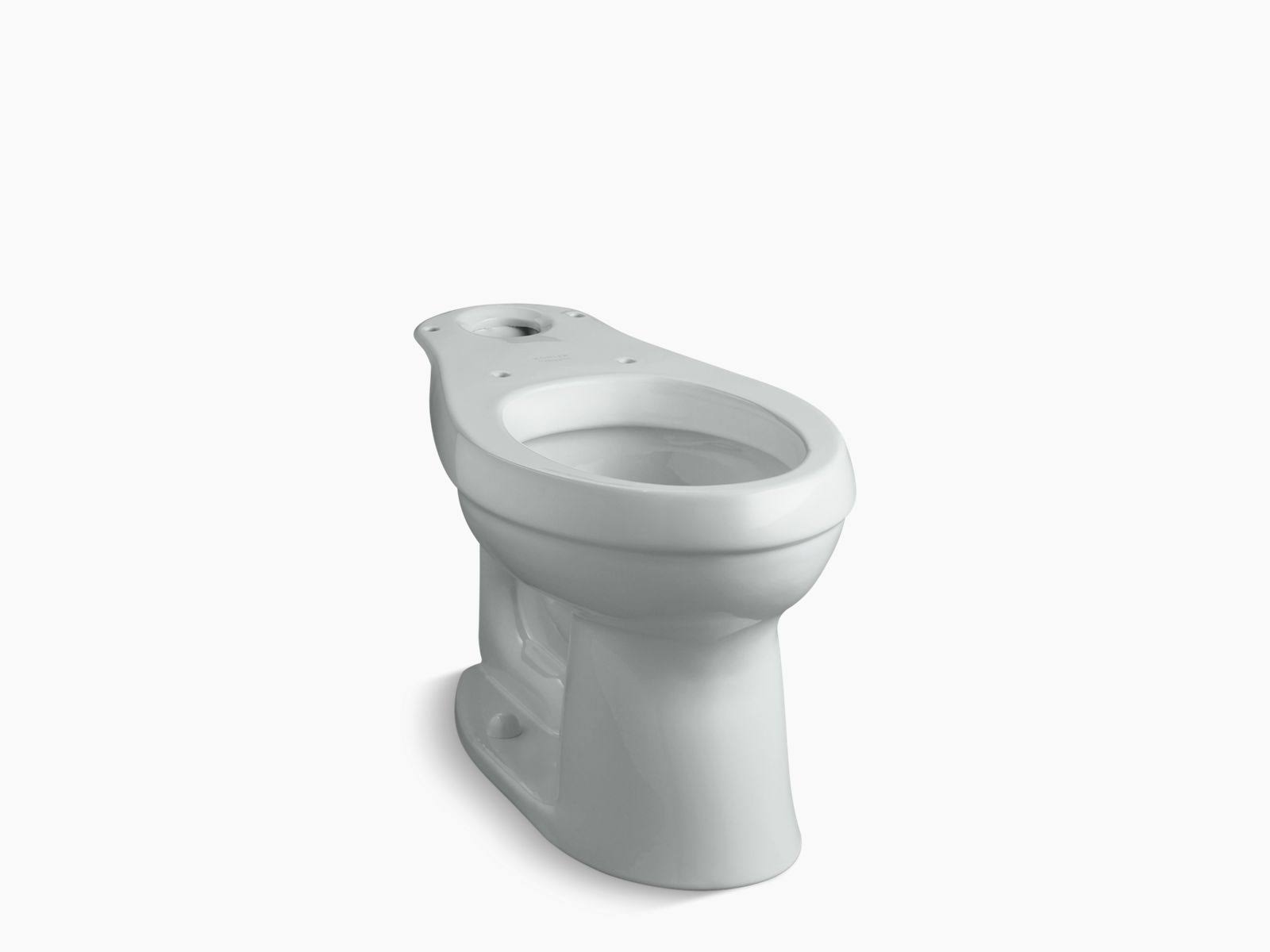 KOHLER K-4309-95 Cimarron Comfort Height Elongated Toilet Bowl, Ice Grey