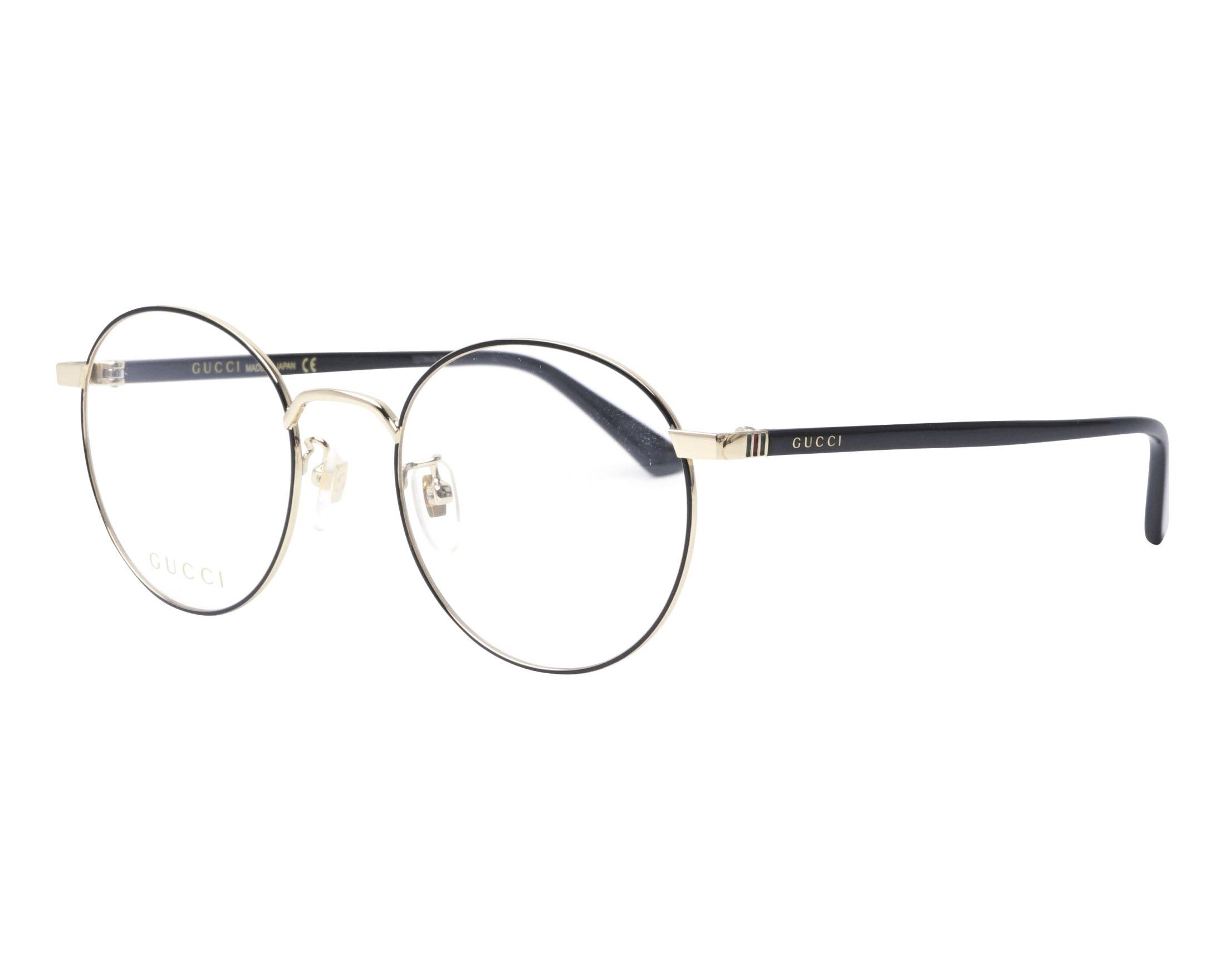 Gucci GG0297OK Eyeglasses - Black/003 52-21-150