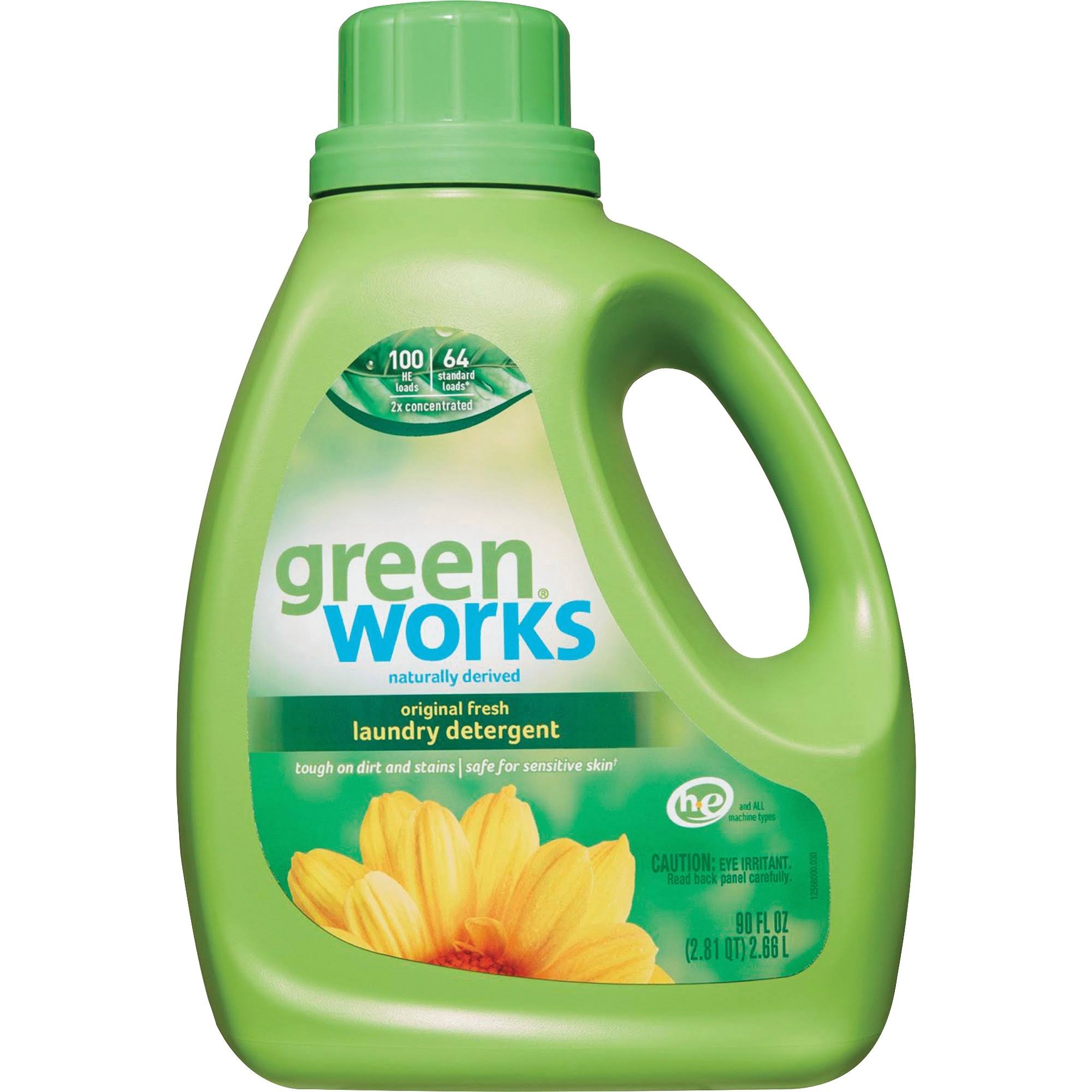 Green Works Laundry Detergent, Natural, Original Scent - 90 fl oz