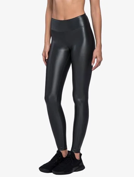 Koral High Rise Lustrous Leggings - Large / Lead